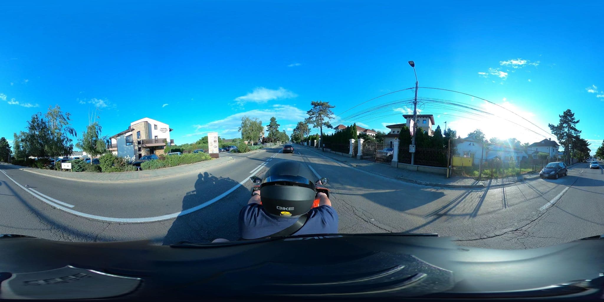 Street view near Pensiunea Casa Lux, Botoşani — © DARIUSDINCA (CC BY-SA · Mapillary)