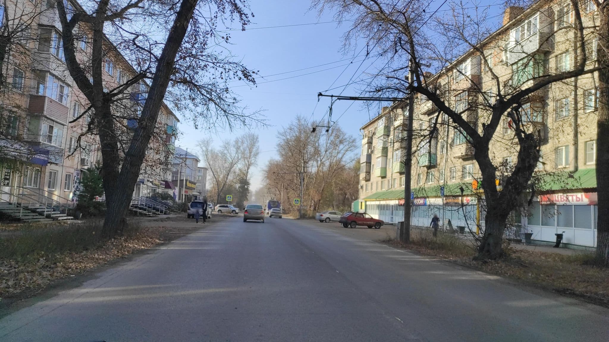 Street view near Hostel Amigo, Rubtsovsk — © AKarty (CC BY-SA · Mapillary)