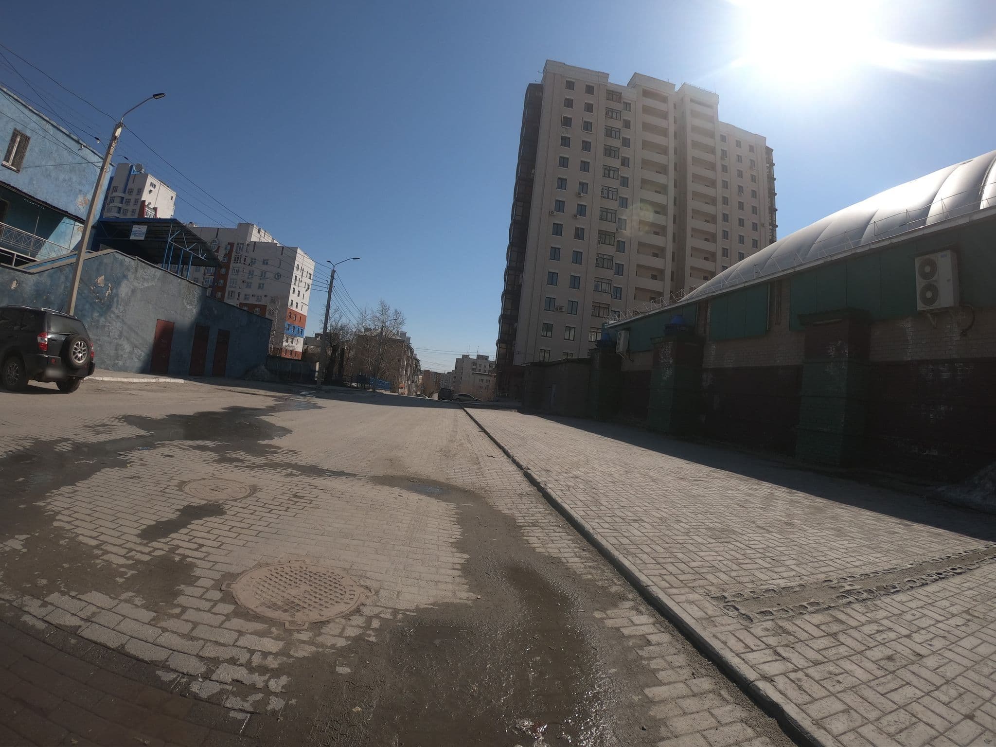 Street view near Обь, Barnaul — © talpidae (CC BY-SA · Mapillary)
