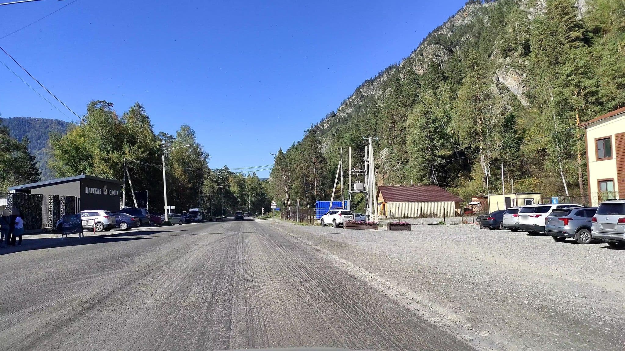 Street view near База отдыха «Царская охота», Manzherok — © AKarty (CC BY-SA · Mapillary)