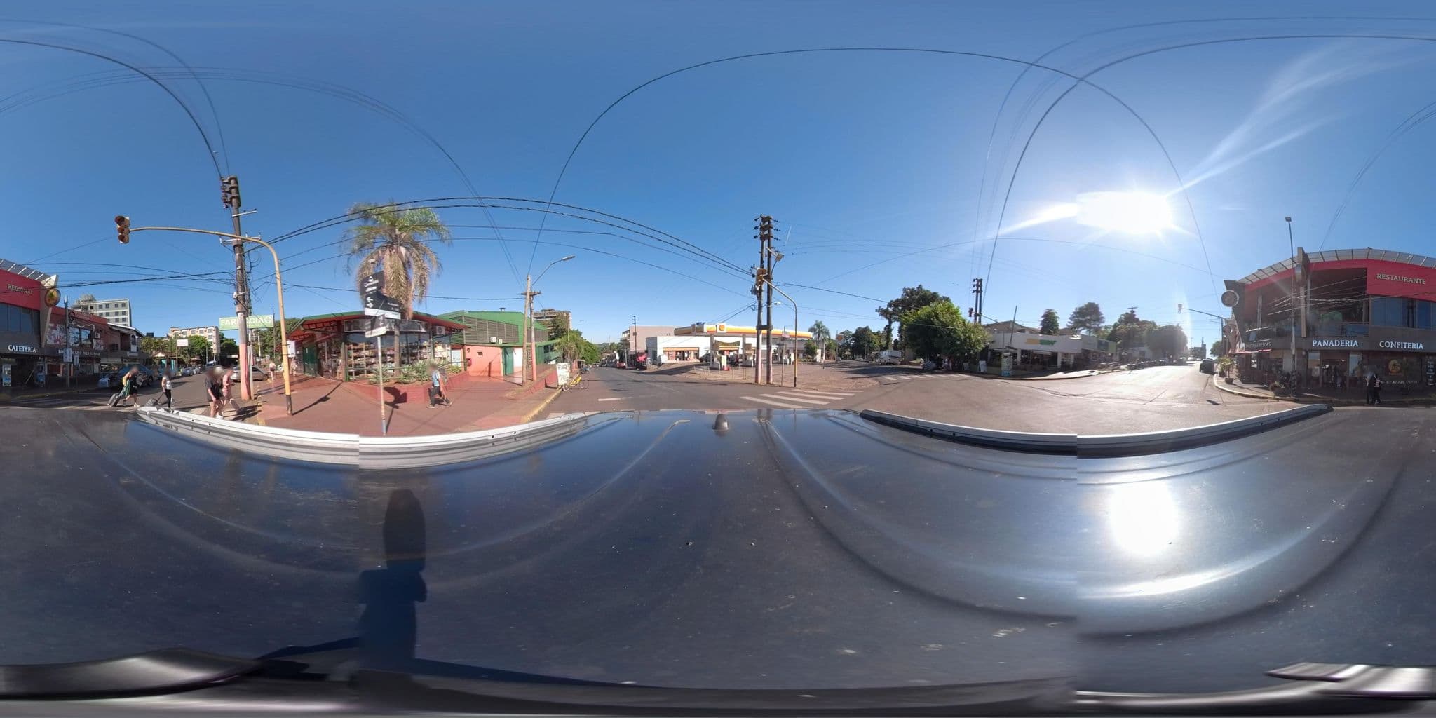 Street view near Tajy Iguz,u Hotel, Puerto Iguazú