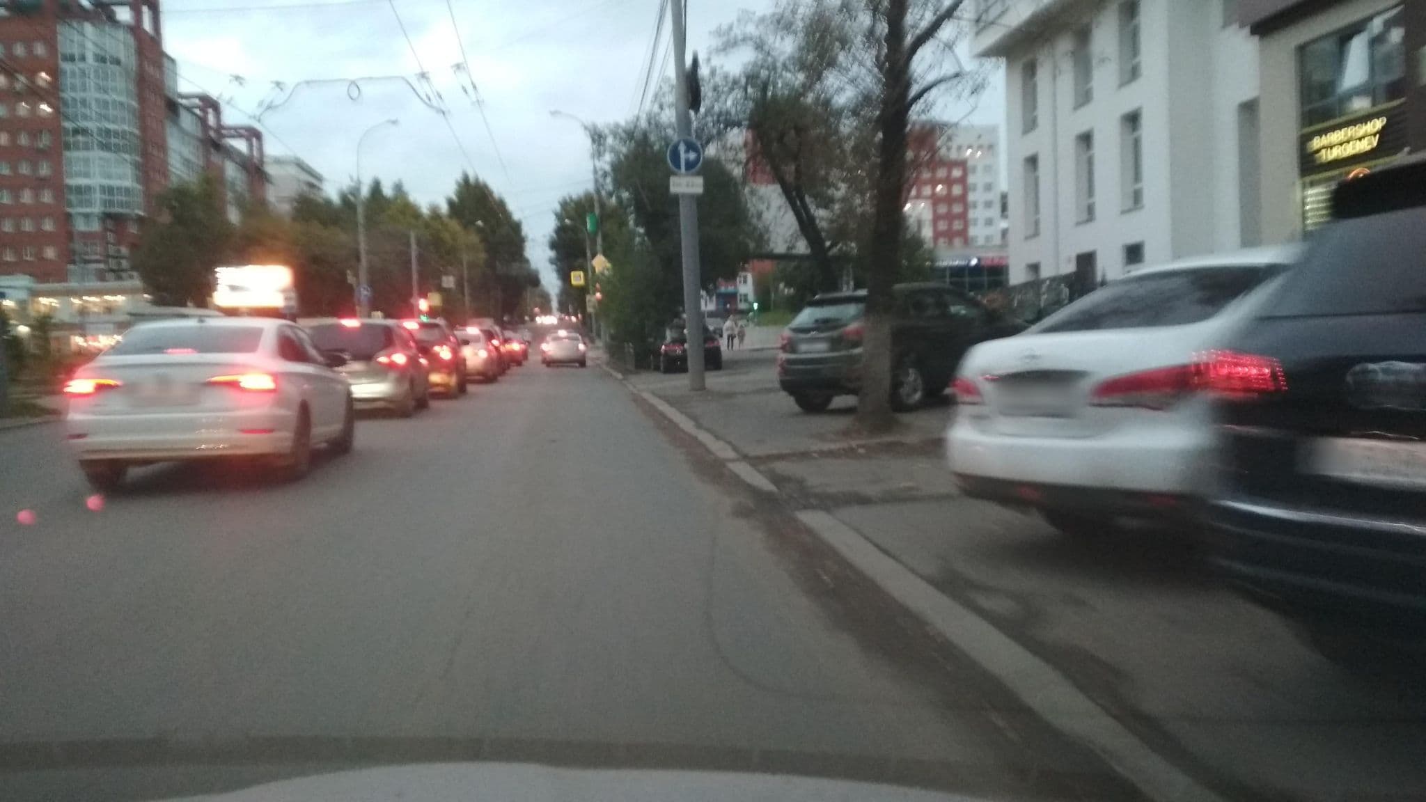 Street view near Old Town, Tomsk — © aduchi (CC BY-SA · Mapillary)