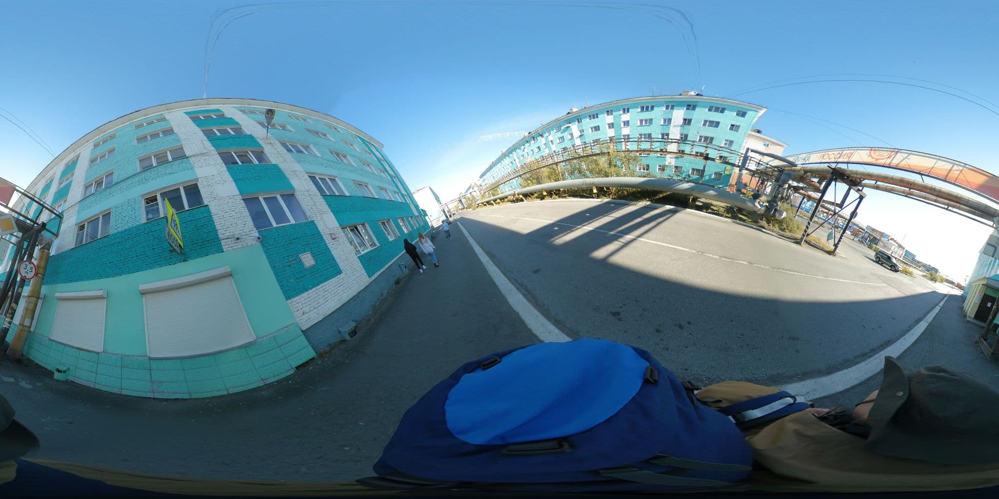 Street view near Arctic Touristik, Dudinka — © trolleway (CC BY-SA · Mapillary)
