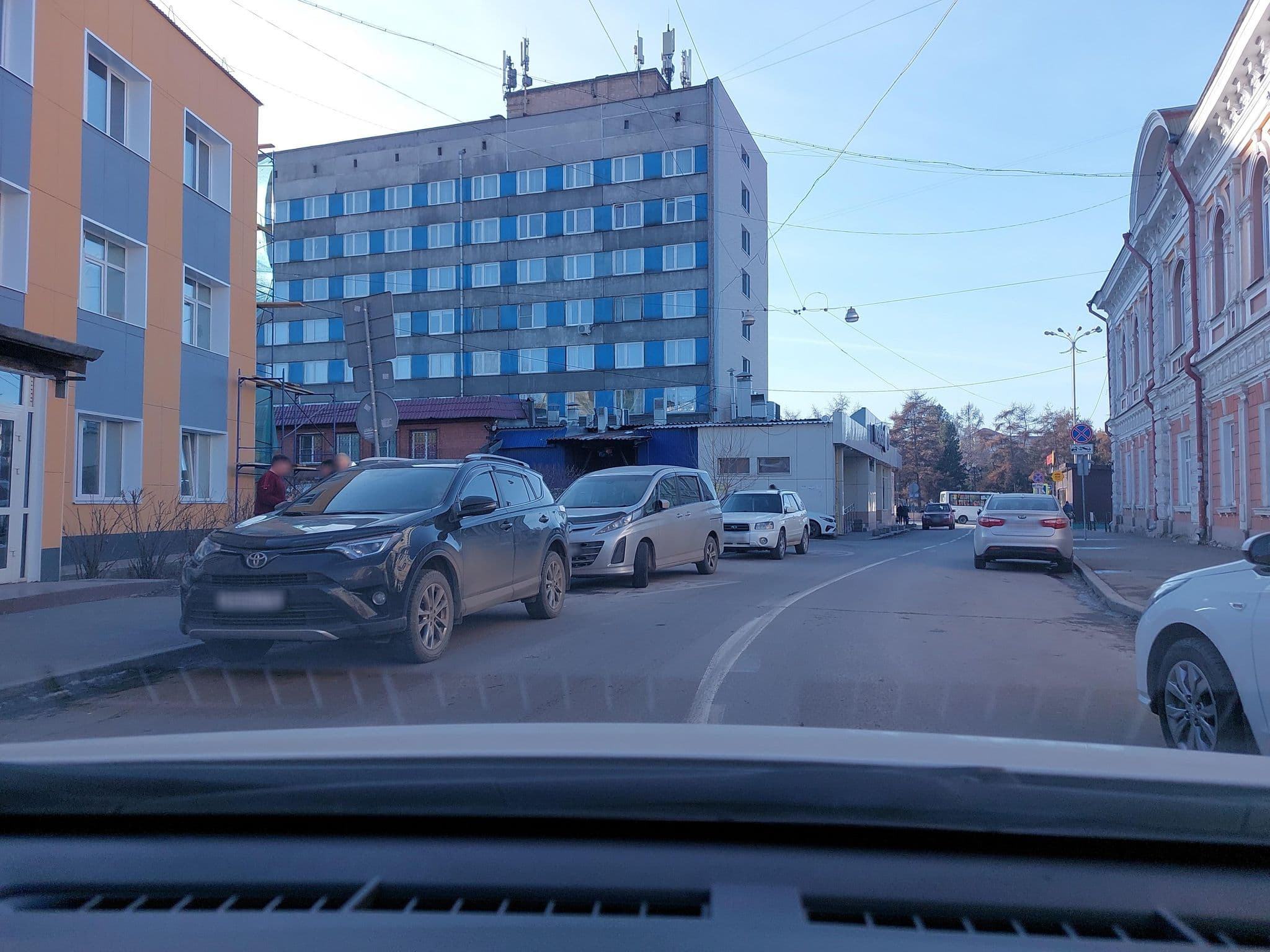 Street view near 앙가라 호텔, Irkutsk — © mityukov (CC BY-SA · Mapillary)