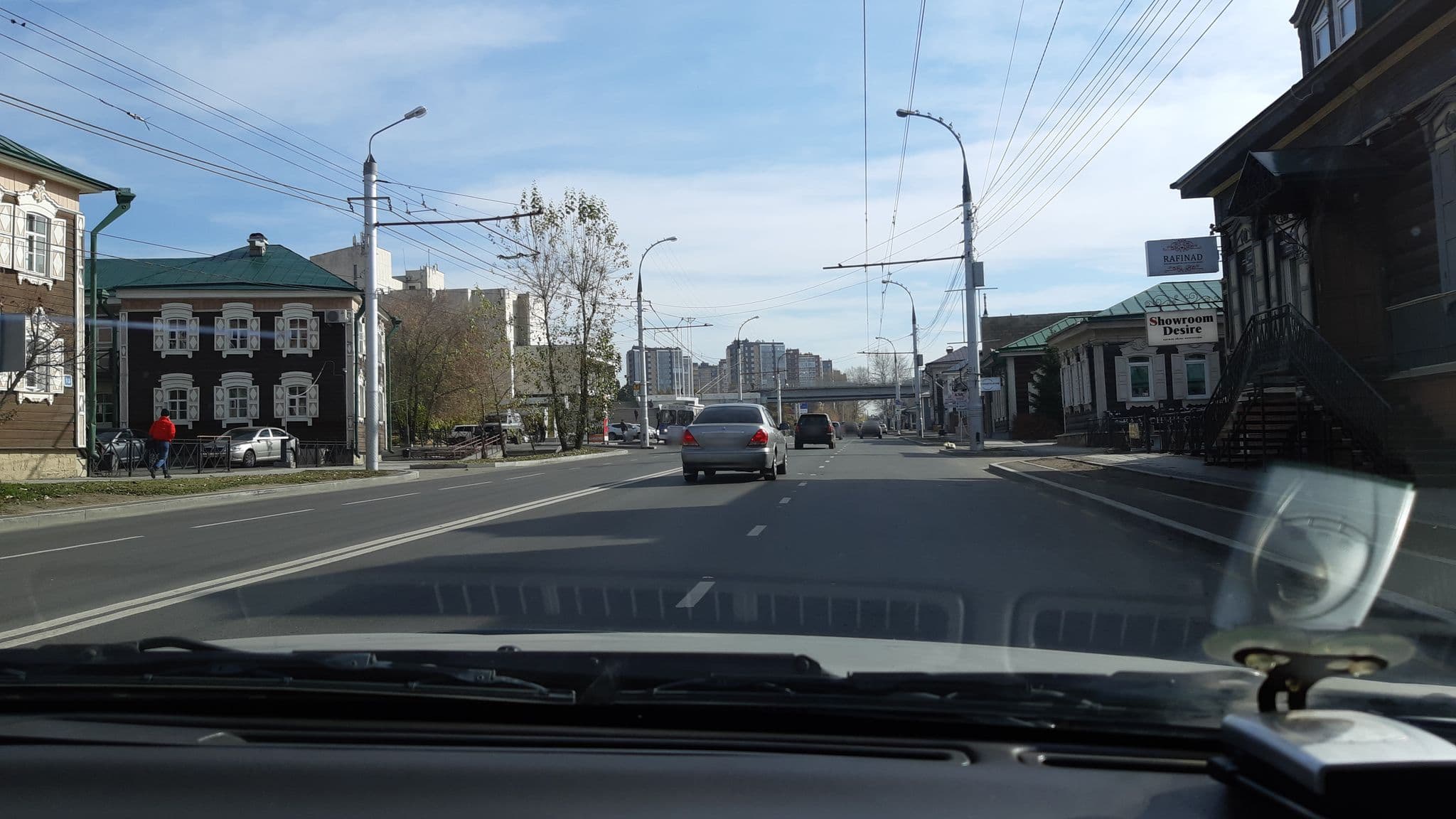 Street view near Marussia Boutique Hotel, Irkutsk — © mityukov (CC BY-SA · Mapillary)