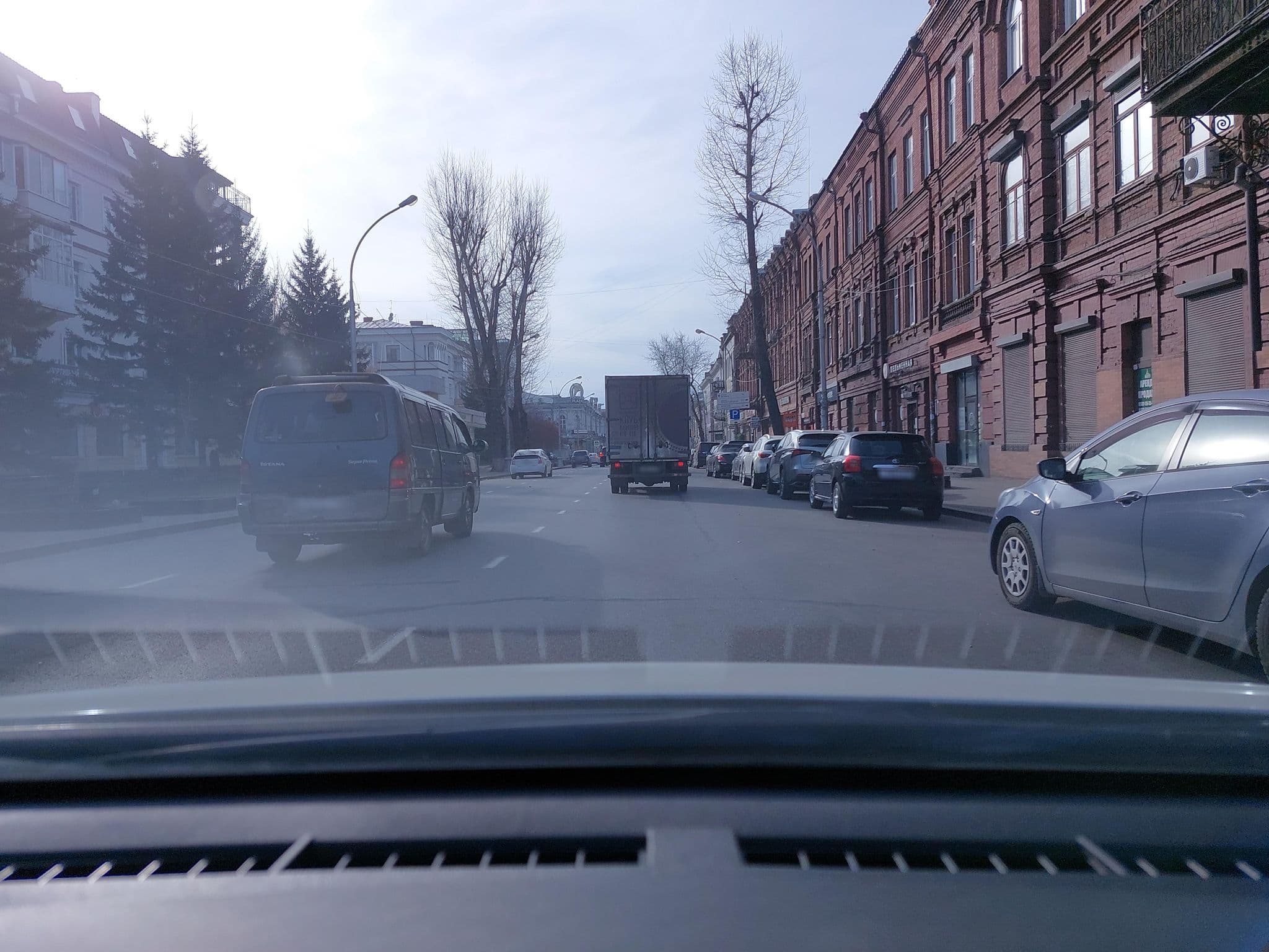 Street view near Хостел Три матрешки, Irkutsk — © mityukov (CC BY-SA · Mapillary)