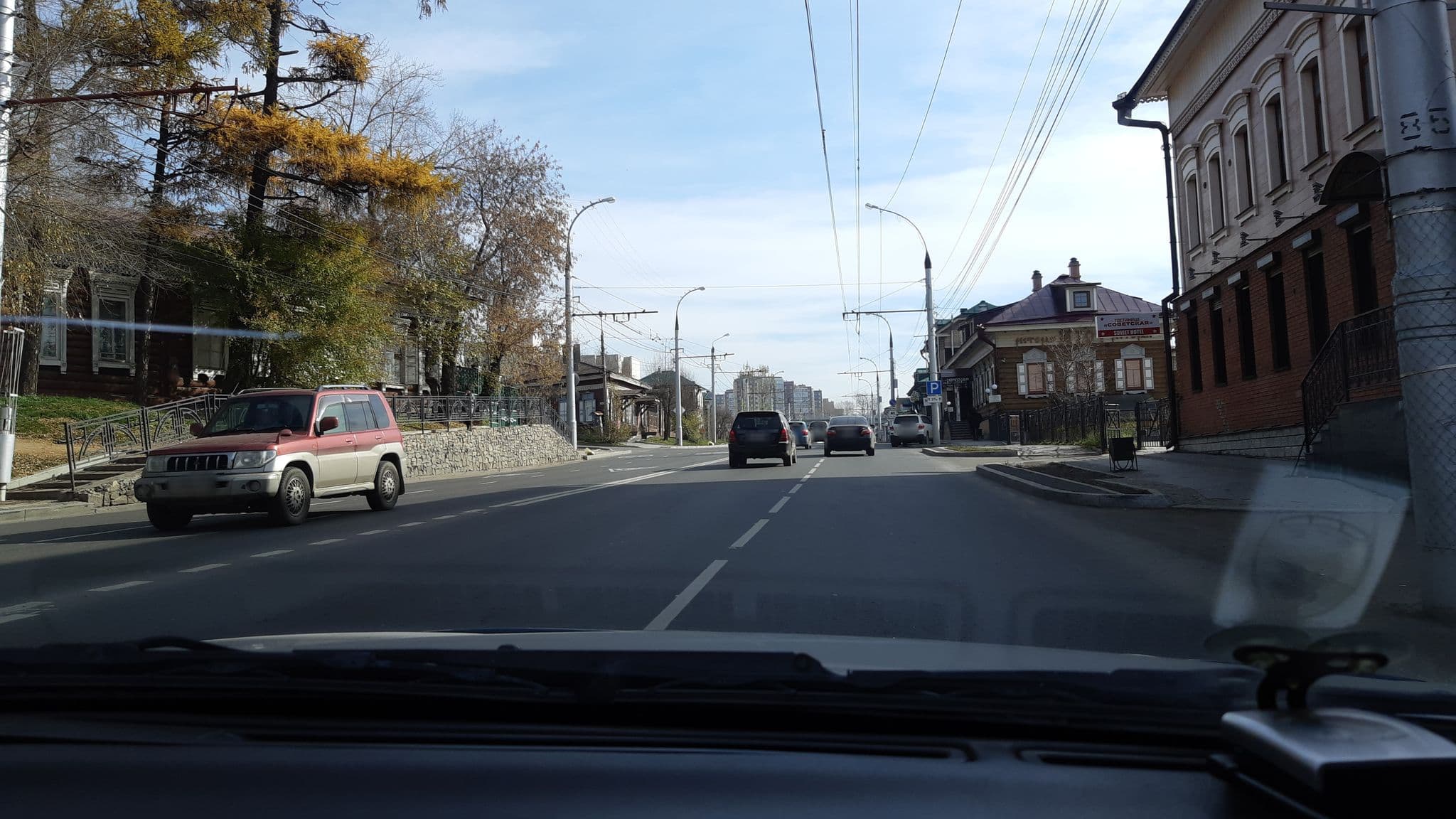 Street view near гостиница советская, Irkutsk — © mityukov (CC BY-SA · Mapillary)