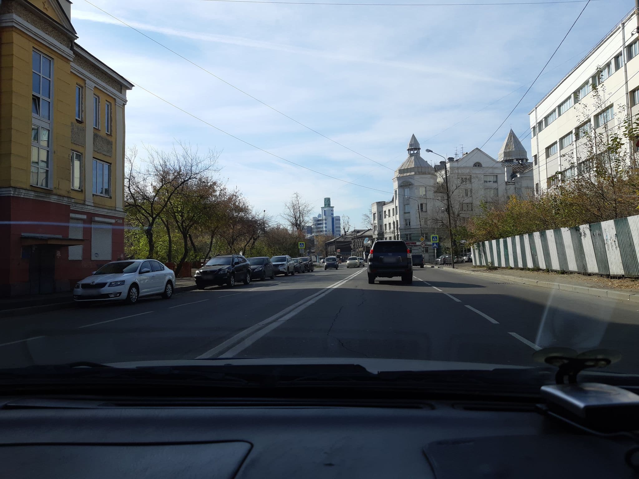Street view near East-West Hostel, Irkutsk — © mityukov (CC BY-SA · Mapillary)