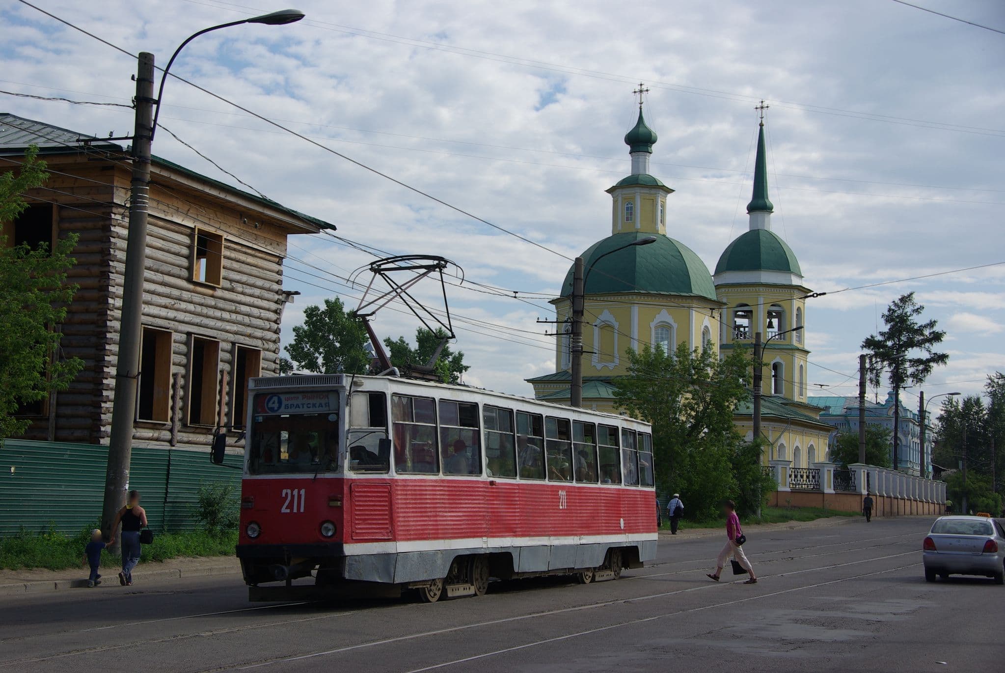 Street view near Бабр, Irkutsk — © trolleway (CC BY-SA · Mapillary)