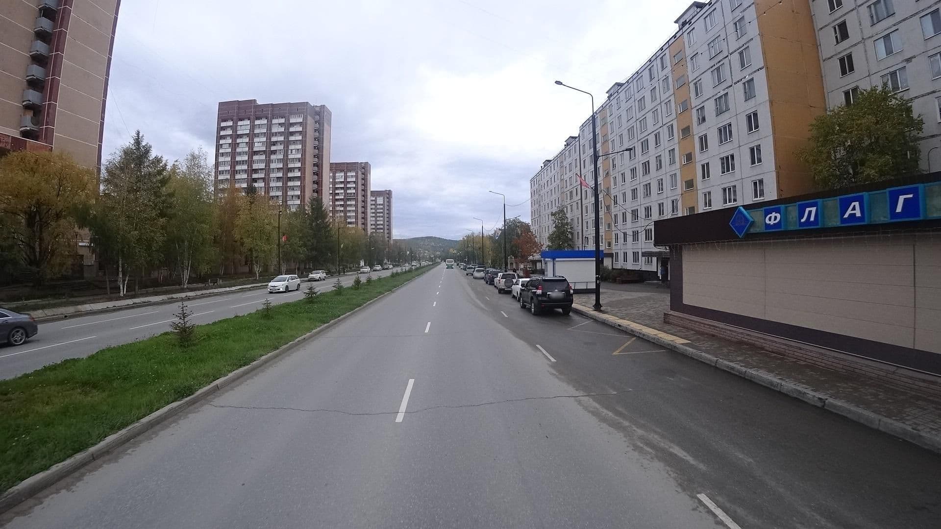 Street view near Гостиница на Пресне, Tynda — © yax1p (CC BY-SA · Mapillary)