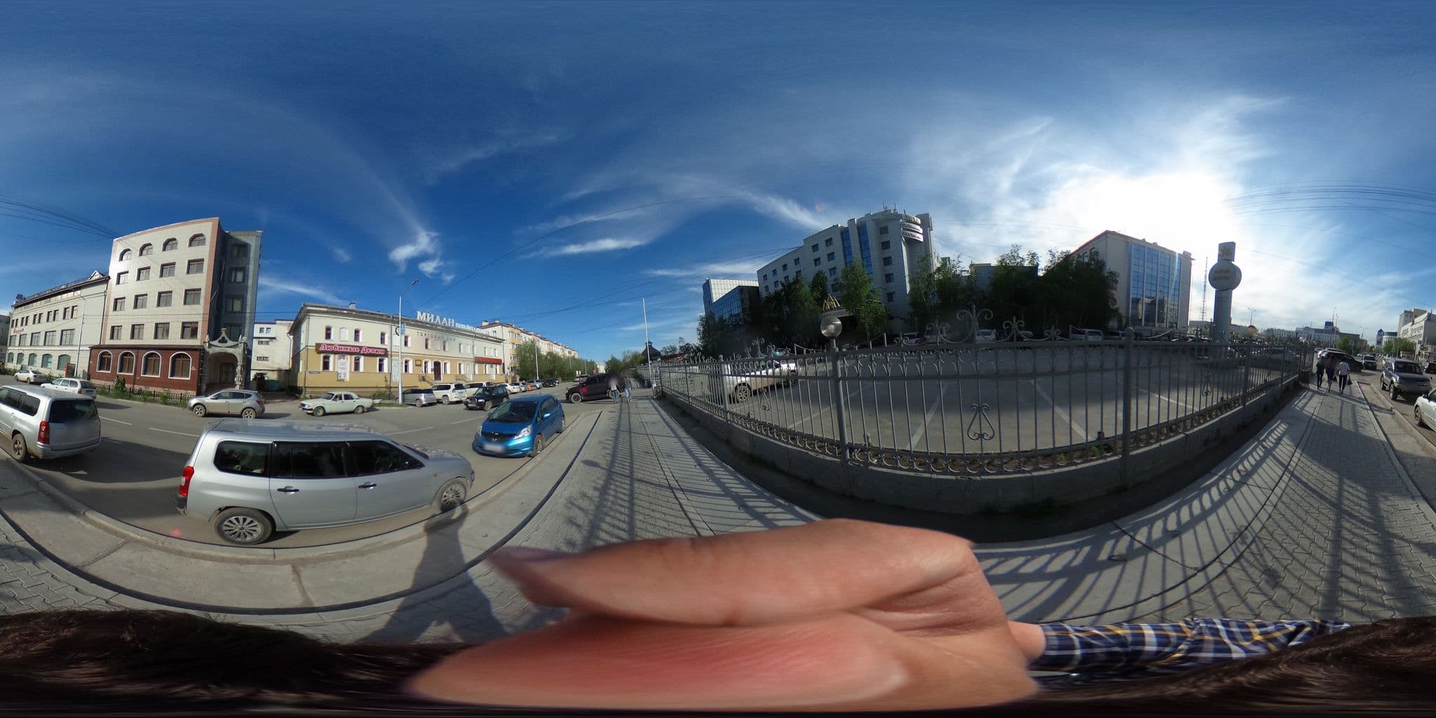 Street view near Тыгын Дархан, Yakutsk — © trolleway (CC BY-SA · Mapillary)