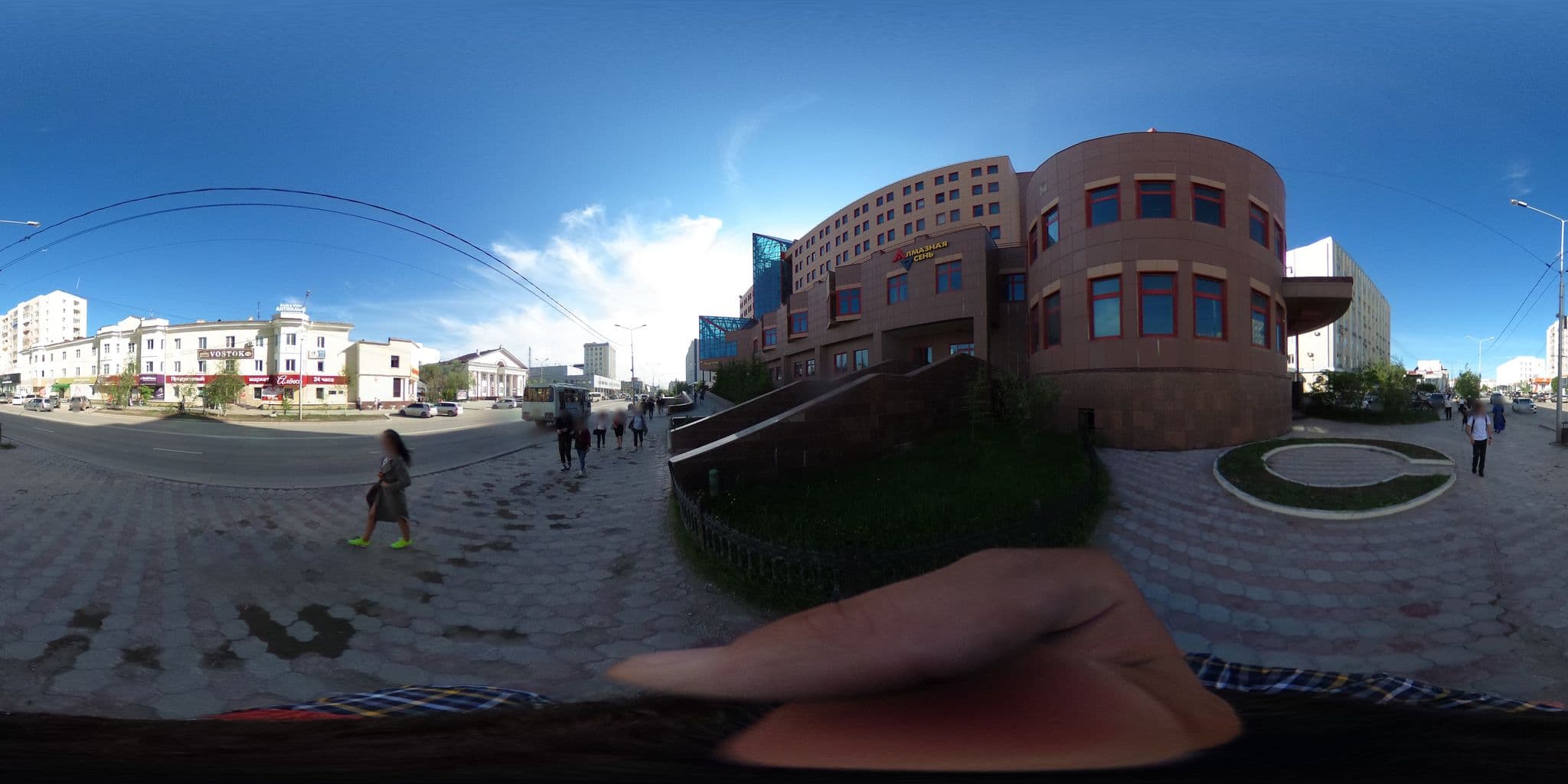 Street view near восток мини отель, Yakutsk — © trolleway (CC BY-SA · Mapillary)