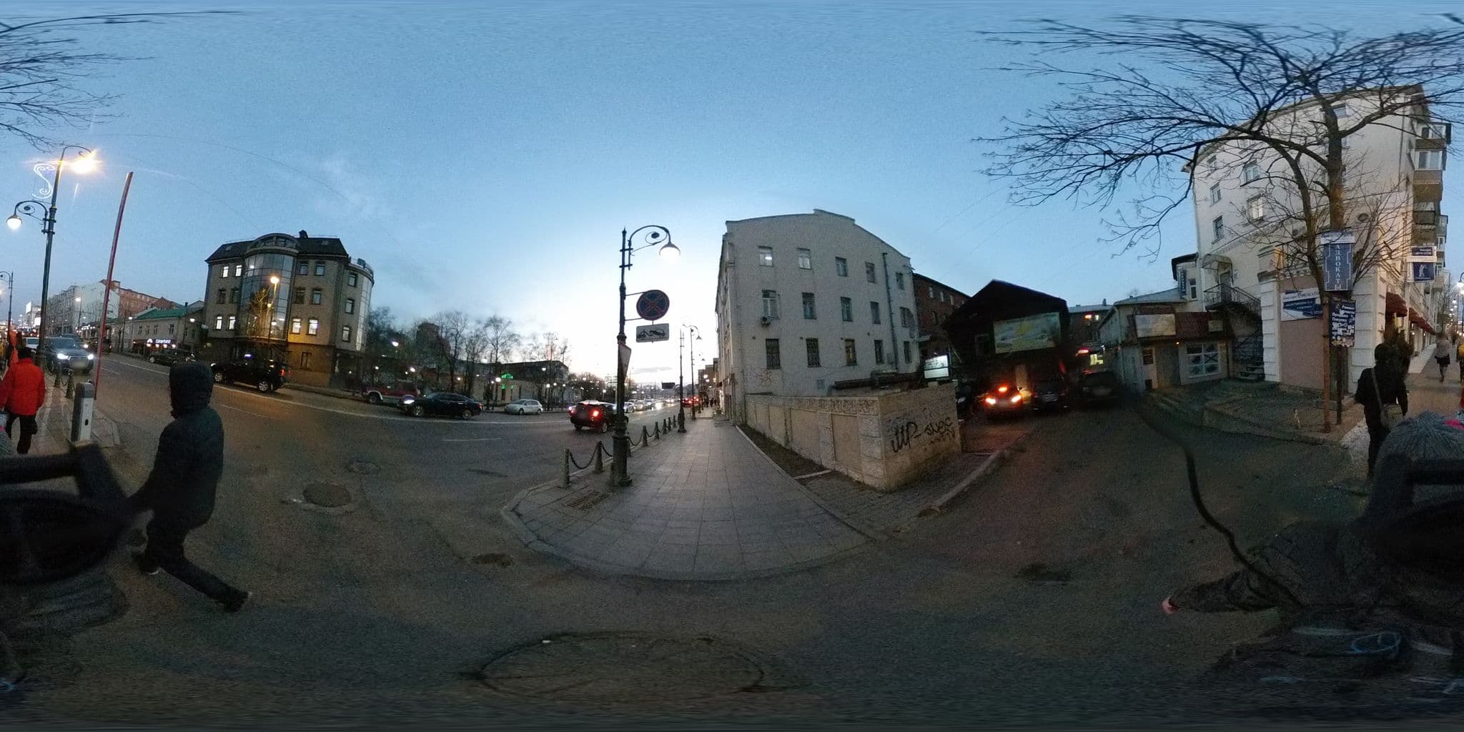 Street view near Hostel " Sakura"  - Хостел " Сакура", Vladivostok — © trolleway (CC BY-SA · Mapillary)