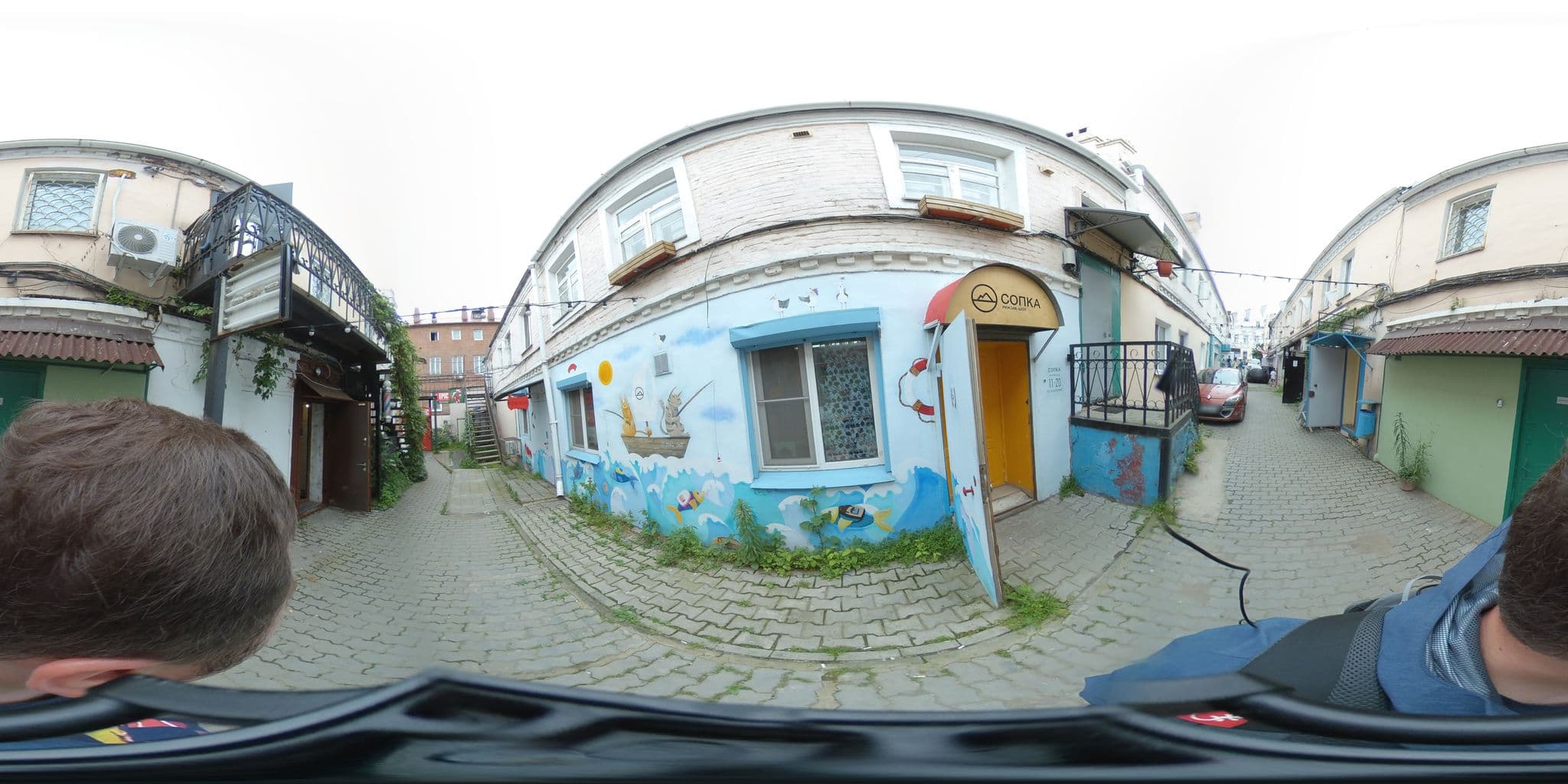 Street view near Апартаменты на Арбате, Vladivostok — © trolleway (CC BY-SA · Mapillary)