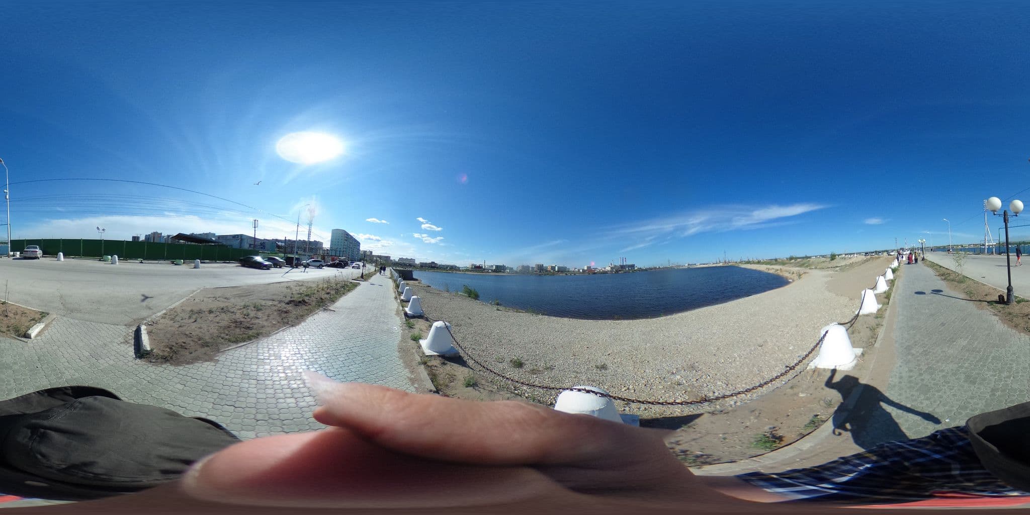 Street view near Пляж, Yakutsk — © trolleway (CC BY-SA · Mapillary)