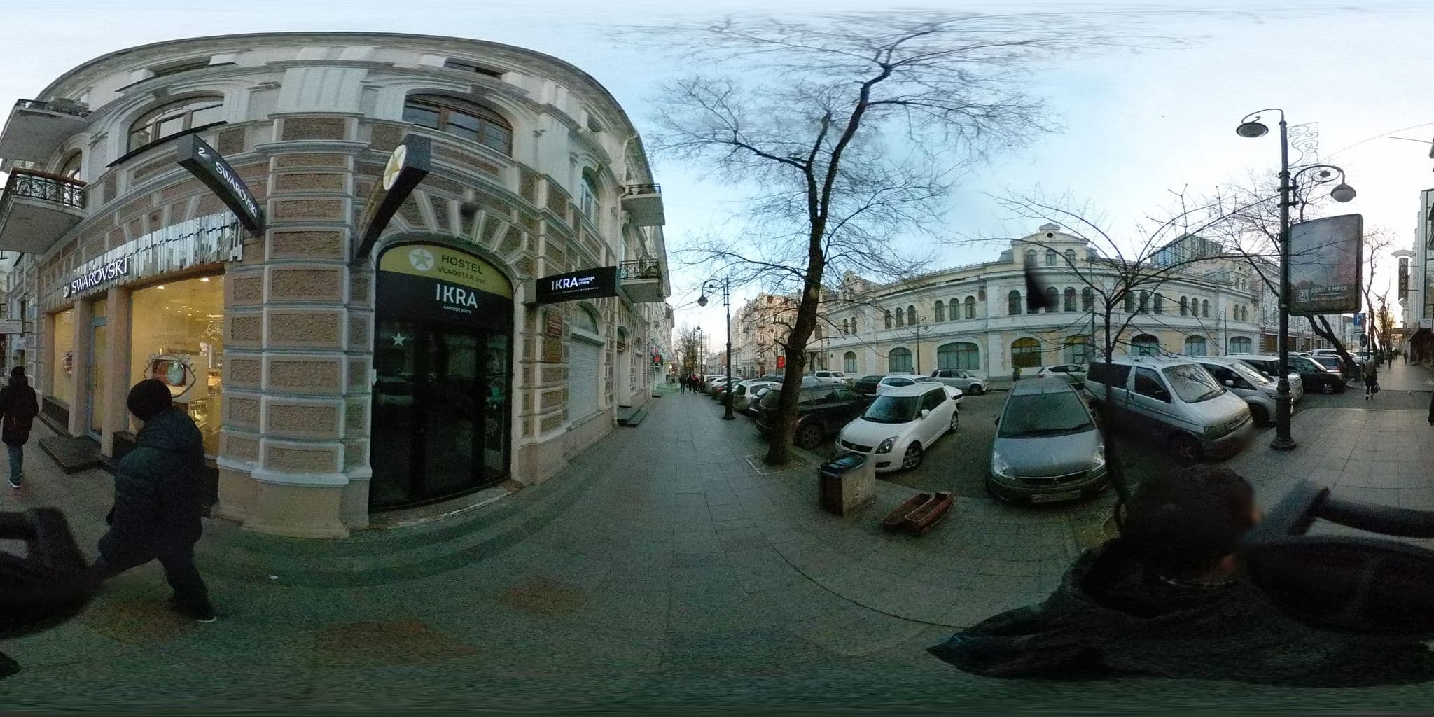 Street view near VladStar Inn Hostel, Vladivostok — © trolleway (CC BY-SA · Mapillary)
