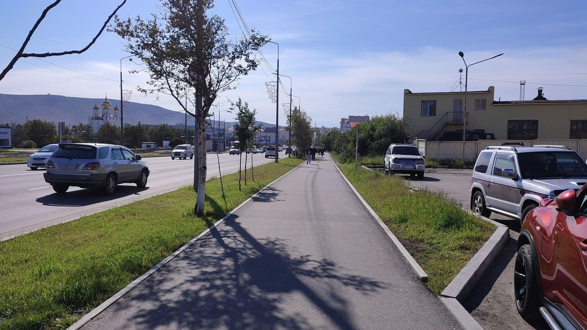 Street view near Гостиница «Golden House», Magadan — © rudennn (CC BY-SA · Mapillary)
