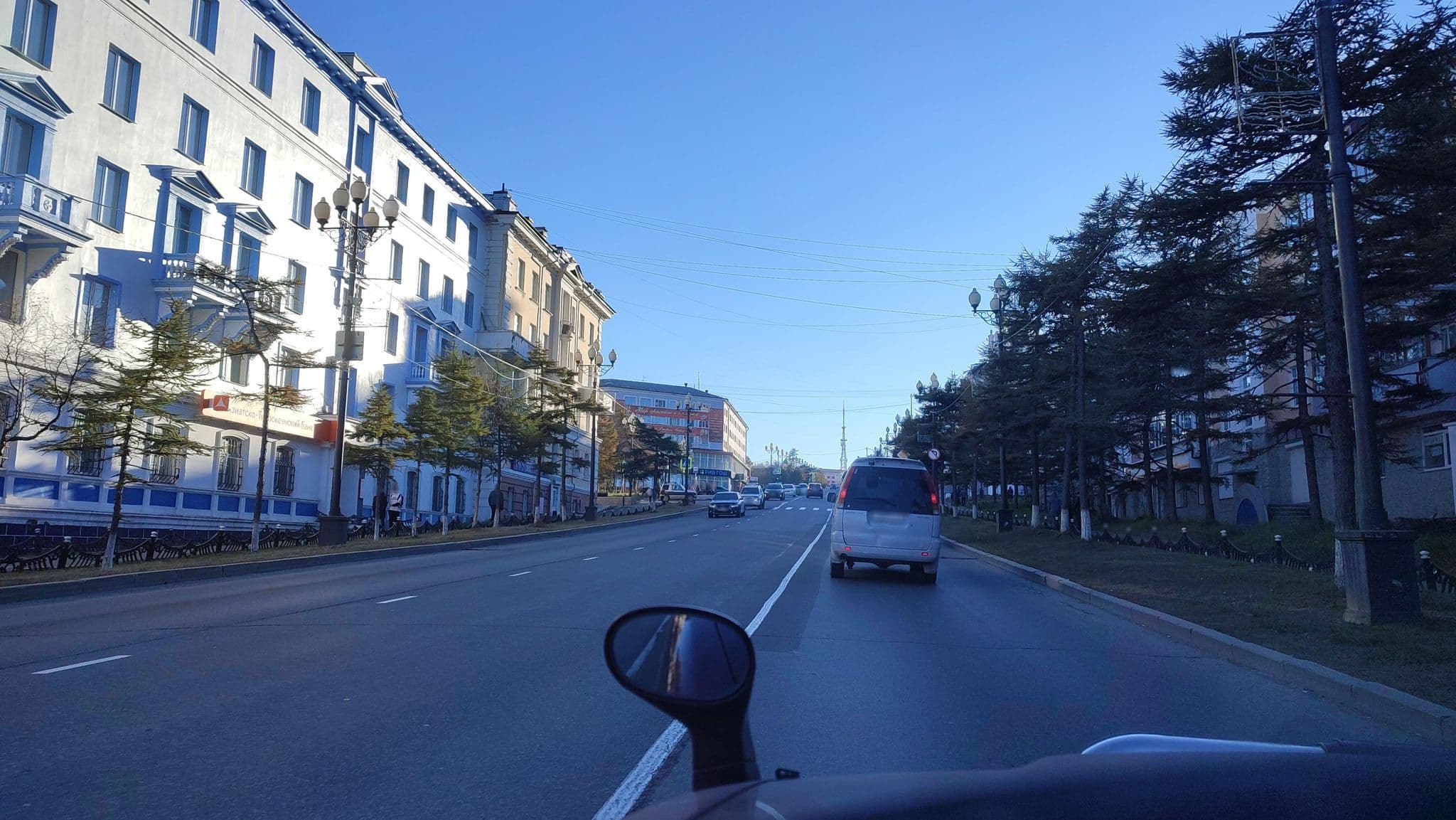 Street view near Гостиница «ВМ–Центр», Magadan — © rudennn (CC BY-SA · Mapillary)