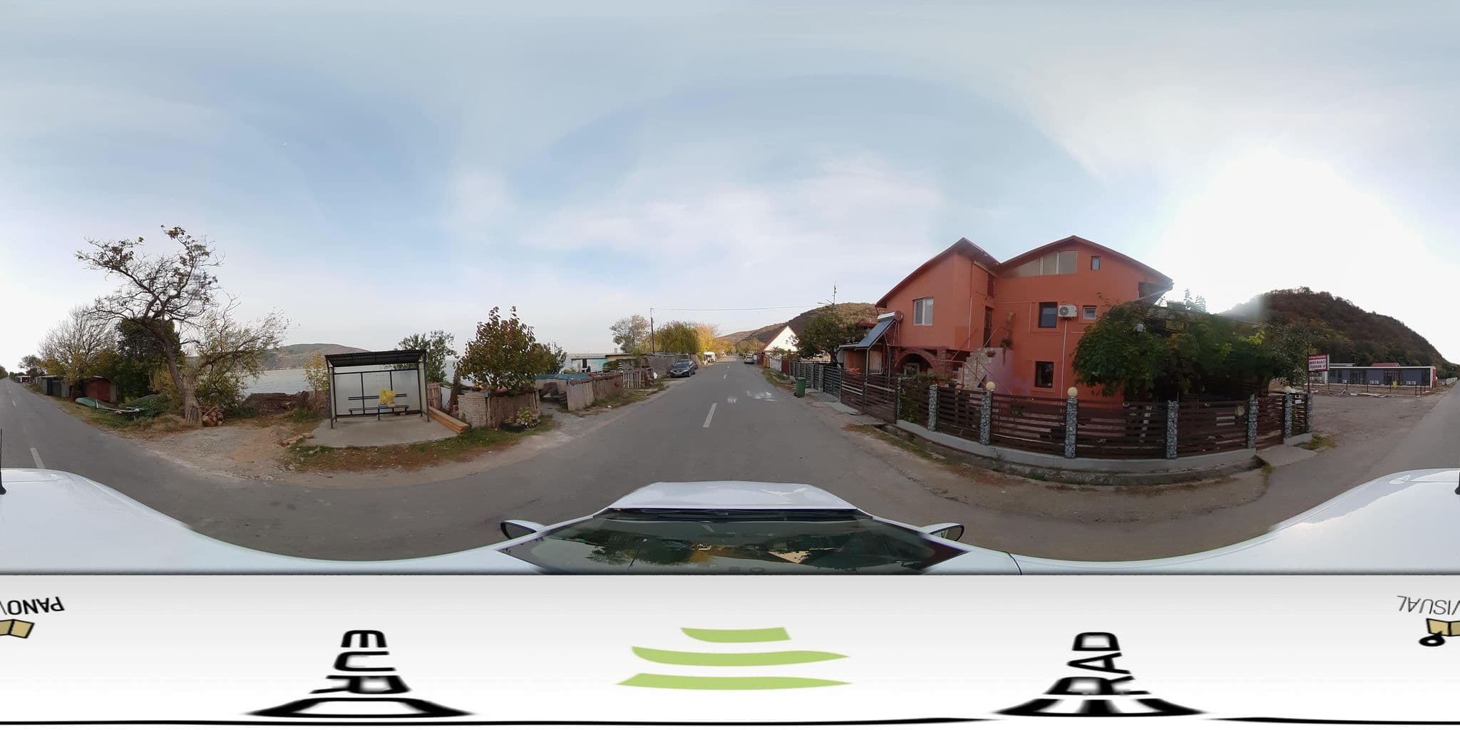 Street view near Pensiunea Pescarusul, Socol — © panovisual (CC BY-SA · Mapillary)