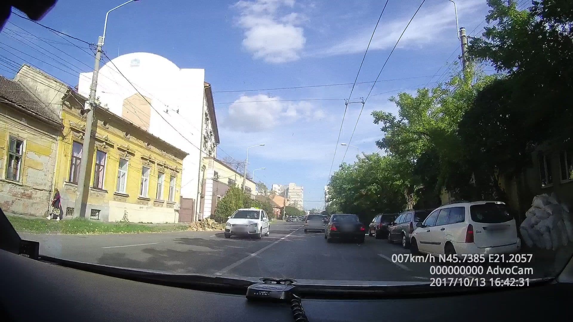 Street view near Hotel Ambassador, Timişoara — © tavi (CC BY-SA · Mapillary)