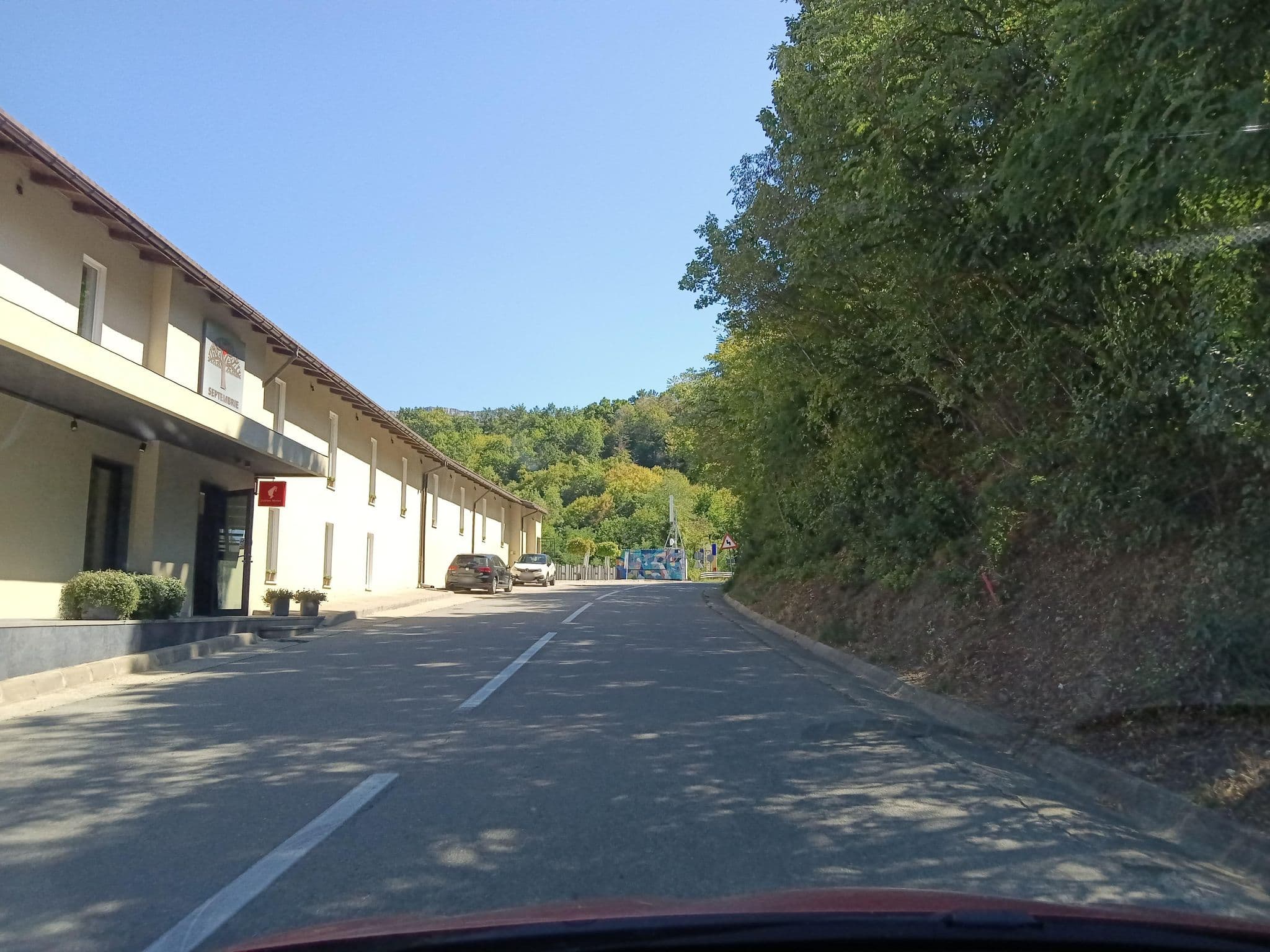 Street view near Pensiunea Septembrie, Dubova — © nglf (CC BY-SA · Mapillary)