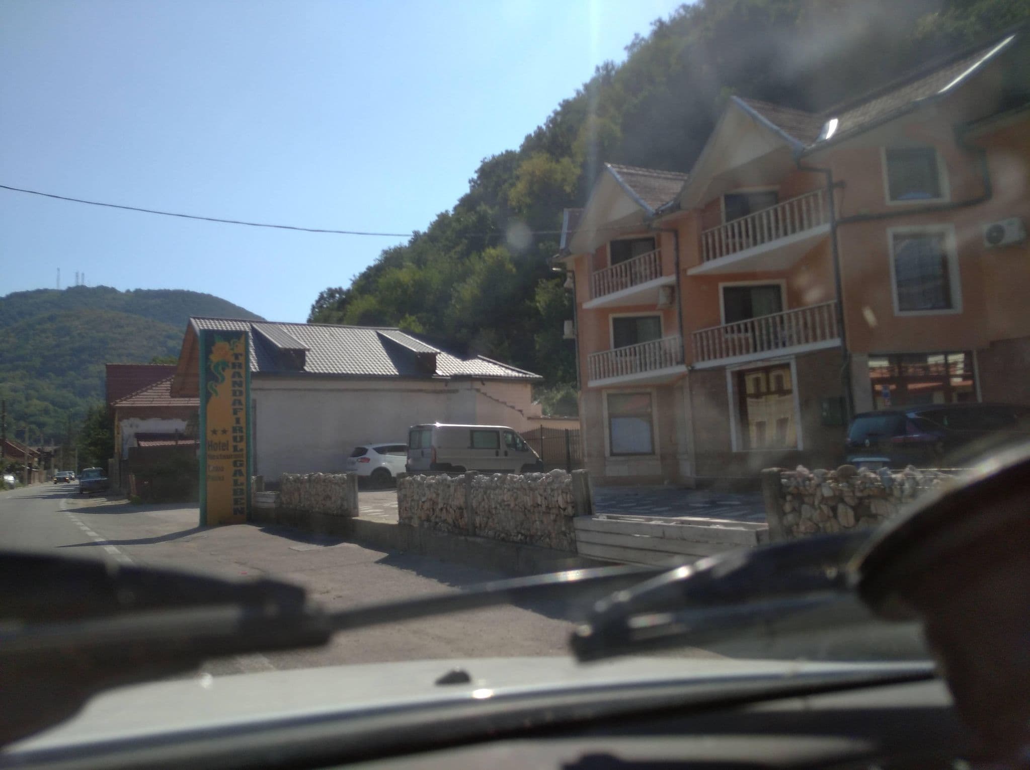 Street view near Pensiunea Magic ***, Băile Herculane — © grozsa11 (CC BY-SA · Mapillary)