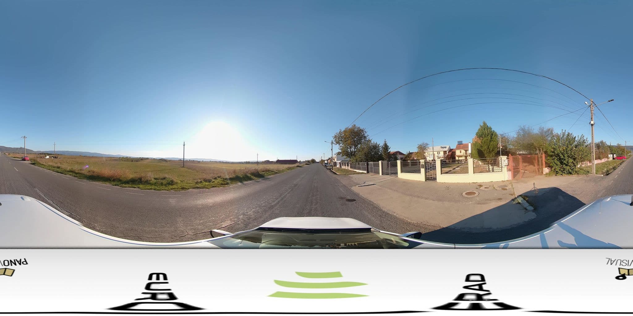 Street view near Casa Luca, Moldova Nouă — © panovisual (CC BY-SA · Mapillary)