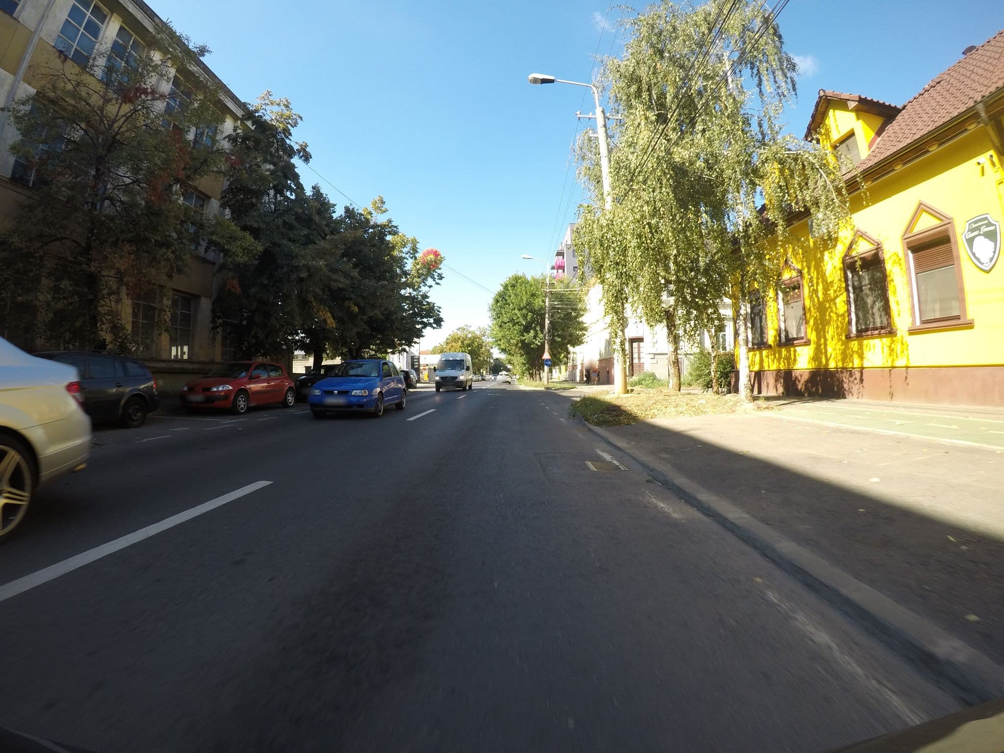 Street view near Pensioua Casa Leone, Timişoara — © chrisbeddow (CC BY-SA · Mapillary)
