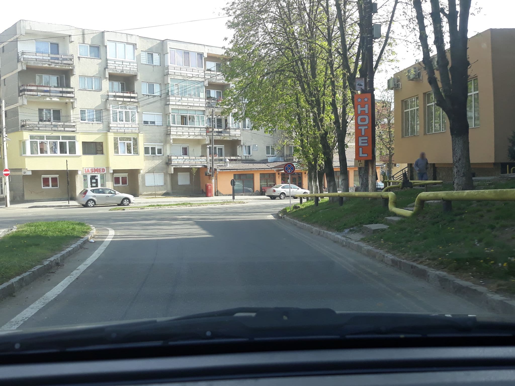 Street view near Hotel Strand, Marghita — © murmidon (CC BY-SA · Mapillary)