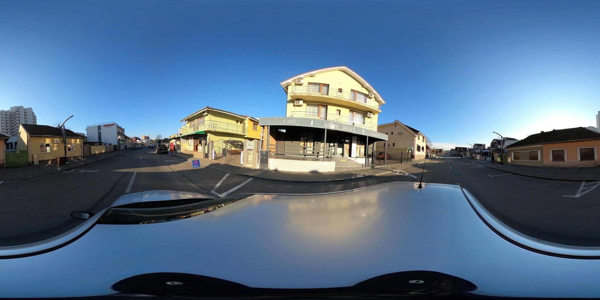 Street view near Pensiunea Sebi, Cordău — © gisbihor (CC BY-SA · Mapillary)