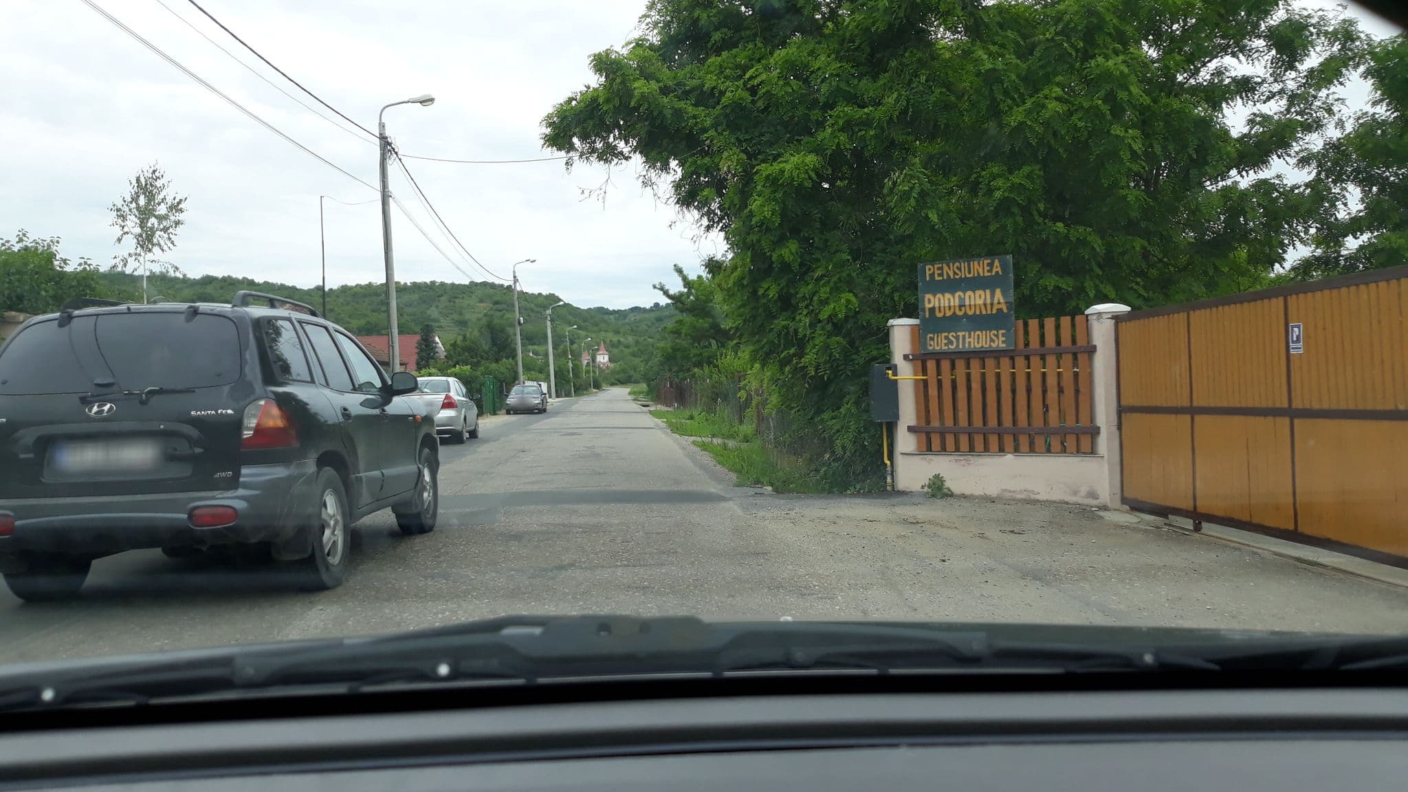 Street view near Pensiunea Podgoria, Oșorhei — © murmidon (CC BY-SA · Mapillary)