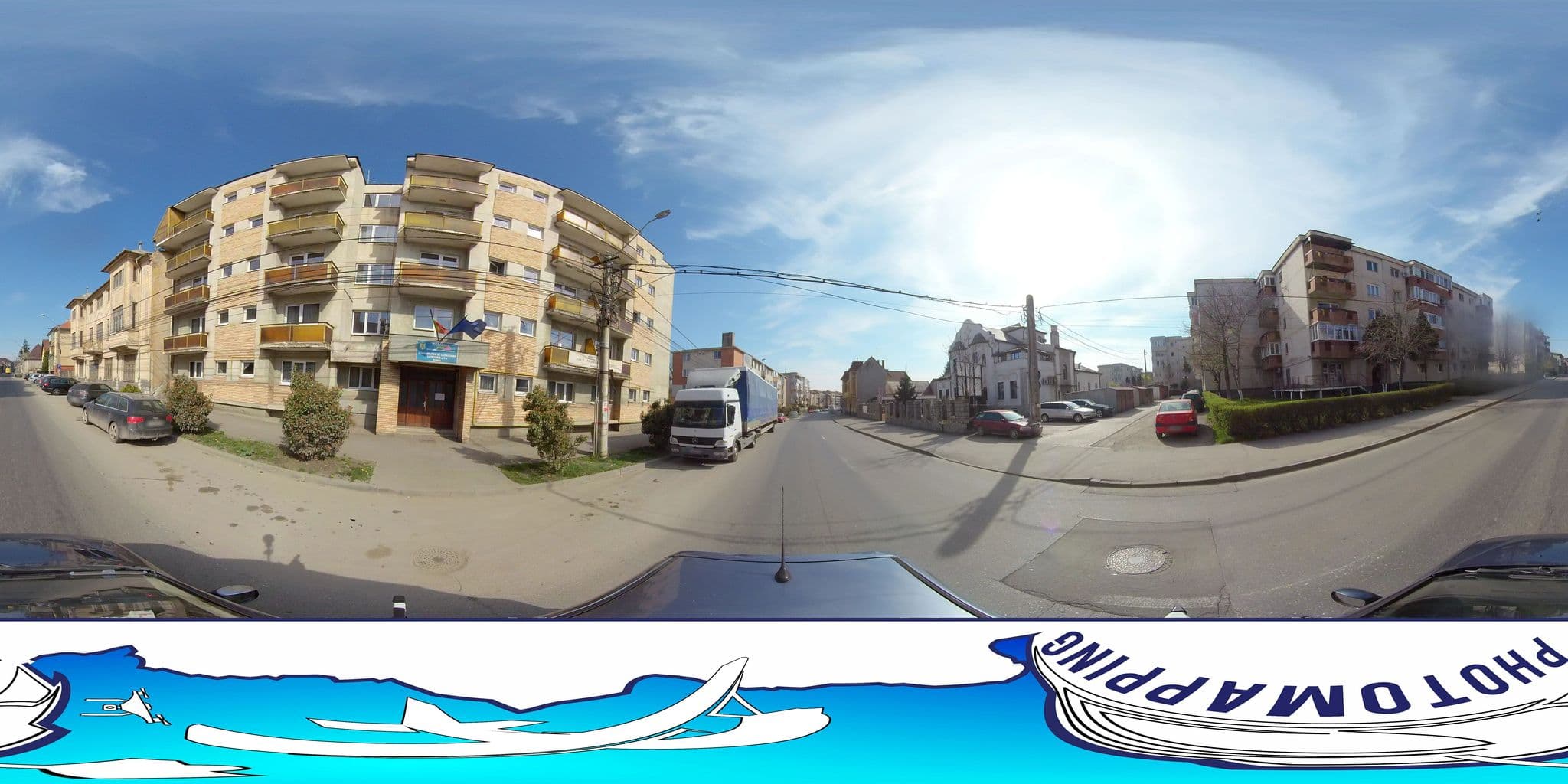 Street view near Casa Remo, Turda — © kuszi (CC BY-SA · Mapillary)