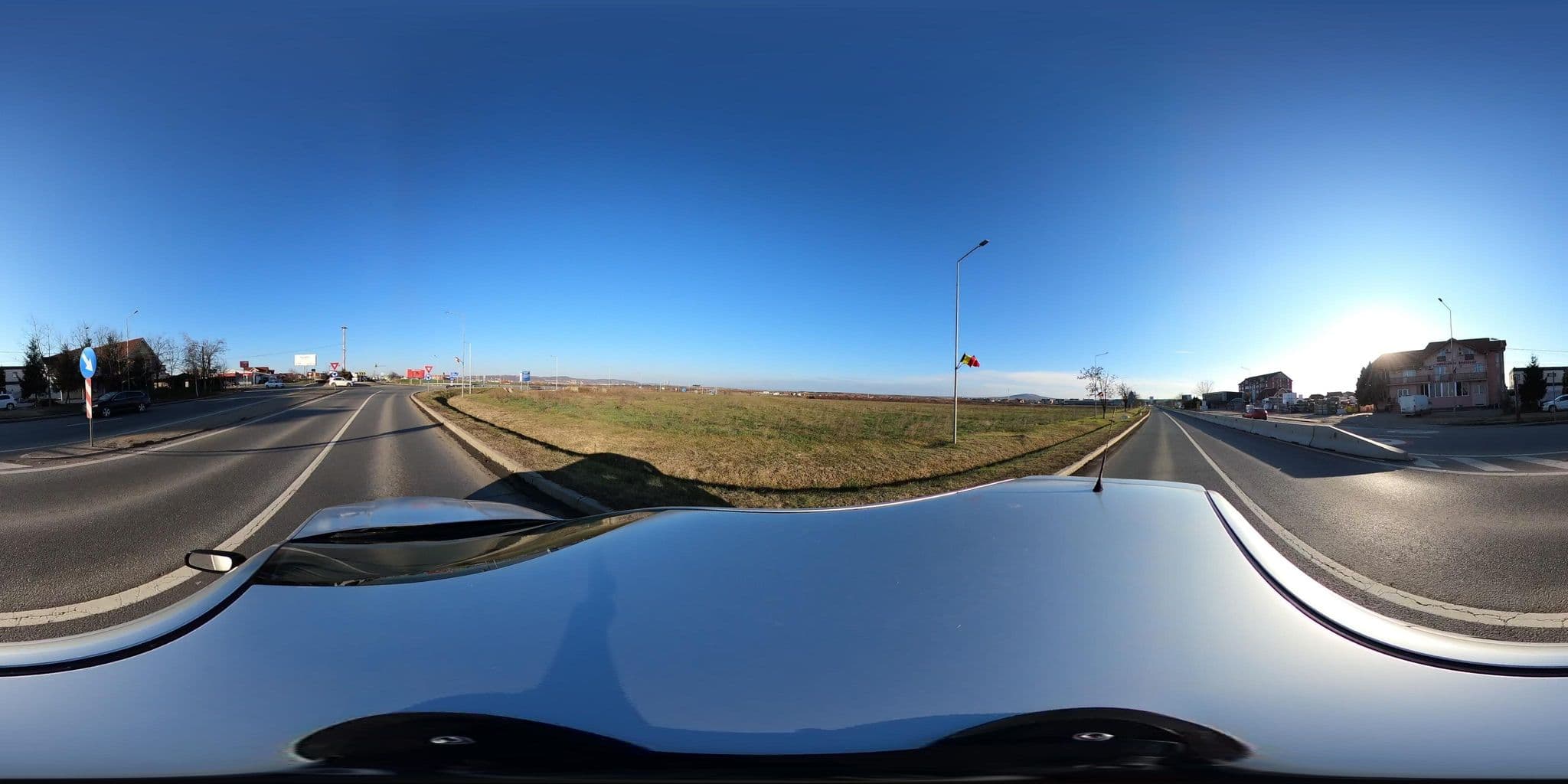 Street view near Pensiunea Rozelcas, Oradea — © gisbihor (CC BY-SA · Mapillary)