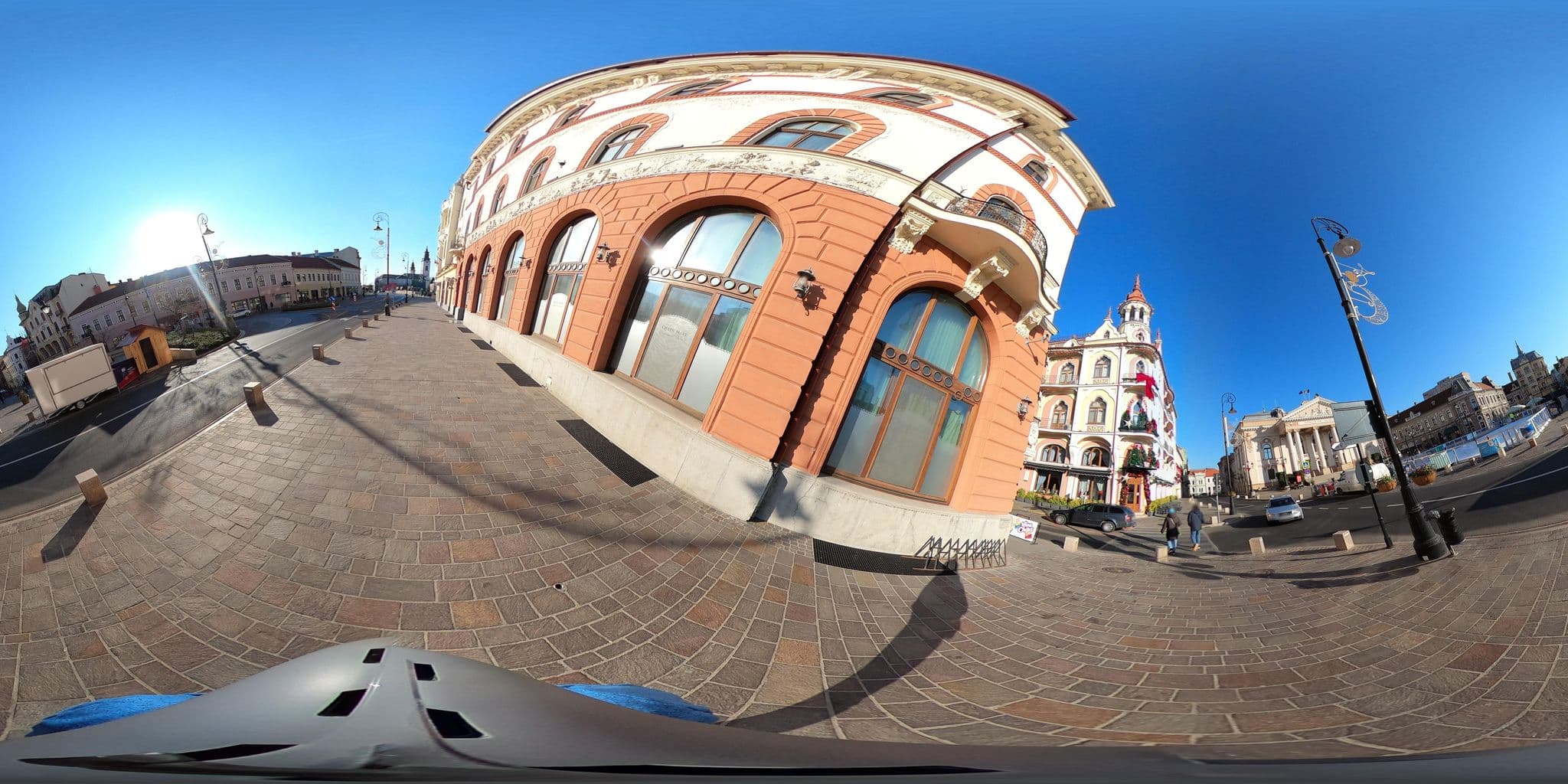 Street view near Grand Hotel Astoria, Oradea — © gisbihor (CC BY-SA · Mapillary)