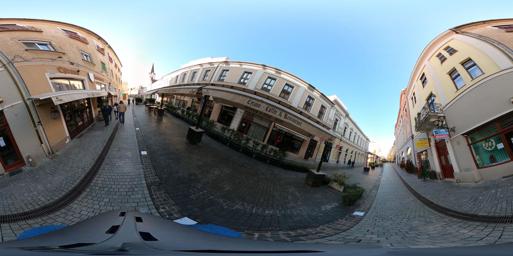 Street view near Regim Pietonala, Oradea — © gisbihor (CC BY-SA · Mapillary)