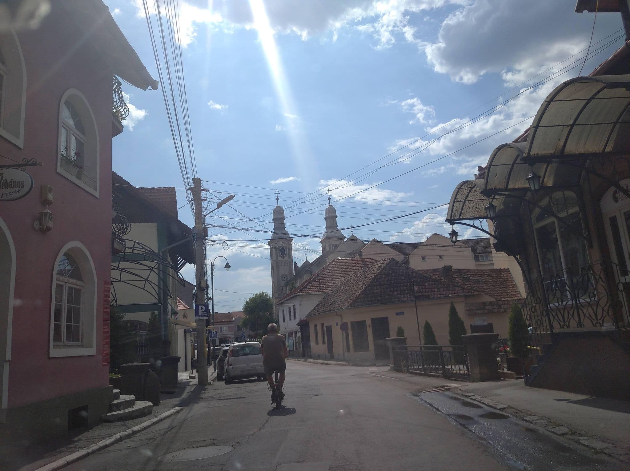 Street view near Petőfi Panzió, Odorheiu Secuiesc — © grozsa11 (CC BY-SA · Mapillary)