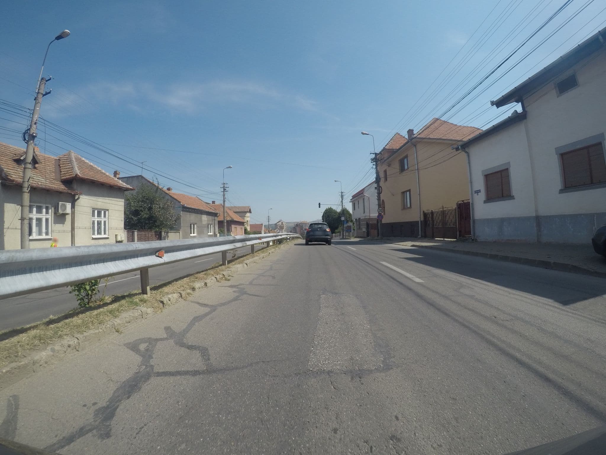 Street view near Burg Hostel, Alba Iulia — © chrisbeddow (CC BY-SA · Mapillary)
