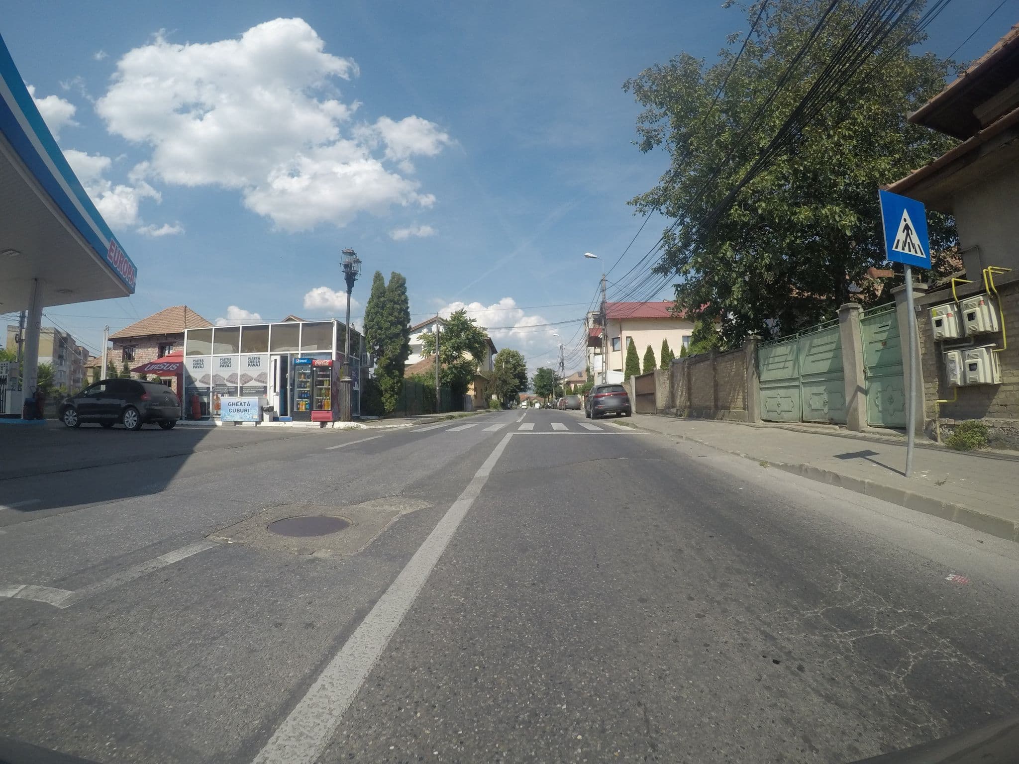 Street view near Fort Hostel, Alba Iulia — © chrisbeddow (CC BY-SA · Mapillary)