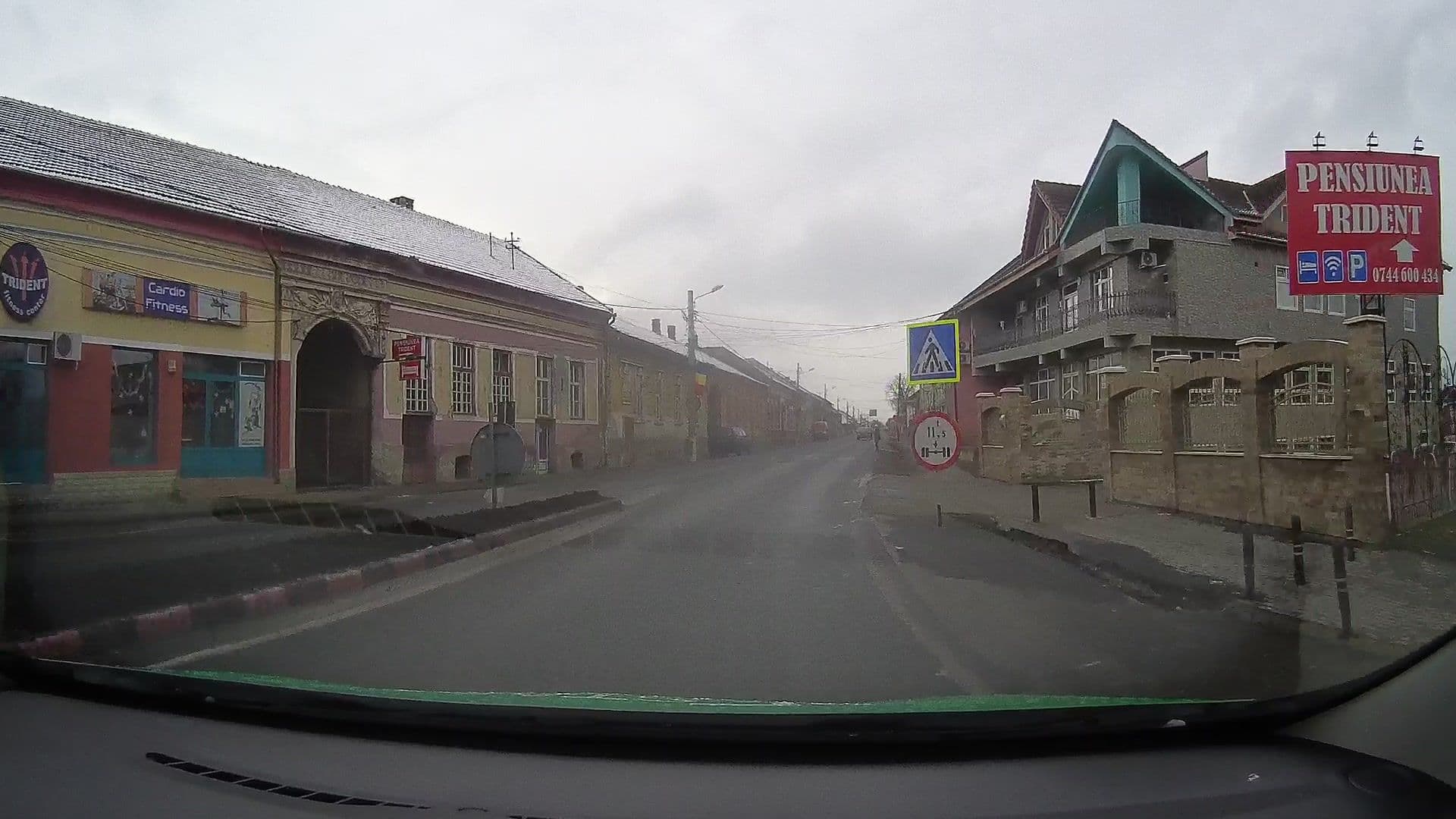 Street view near Pensiunea Trident, Haţeg — © tavi (CC BY-SA · Mapillary)