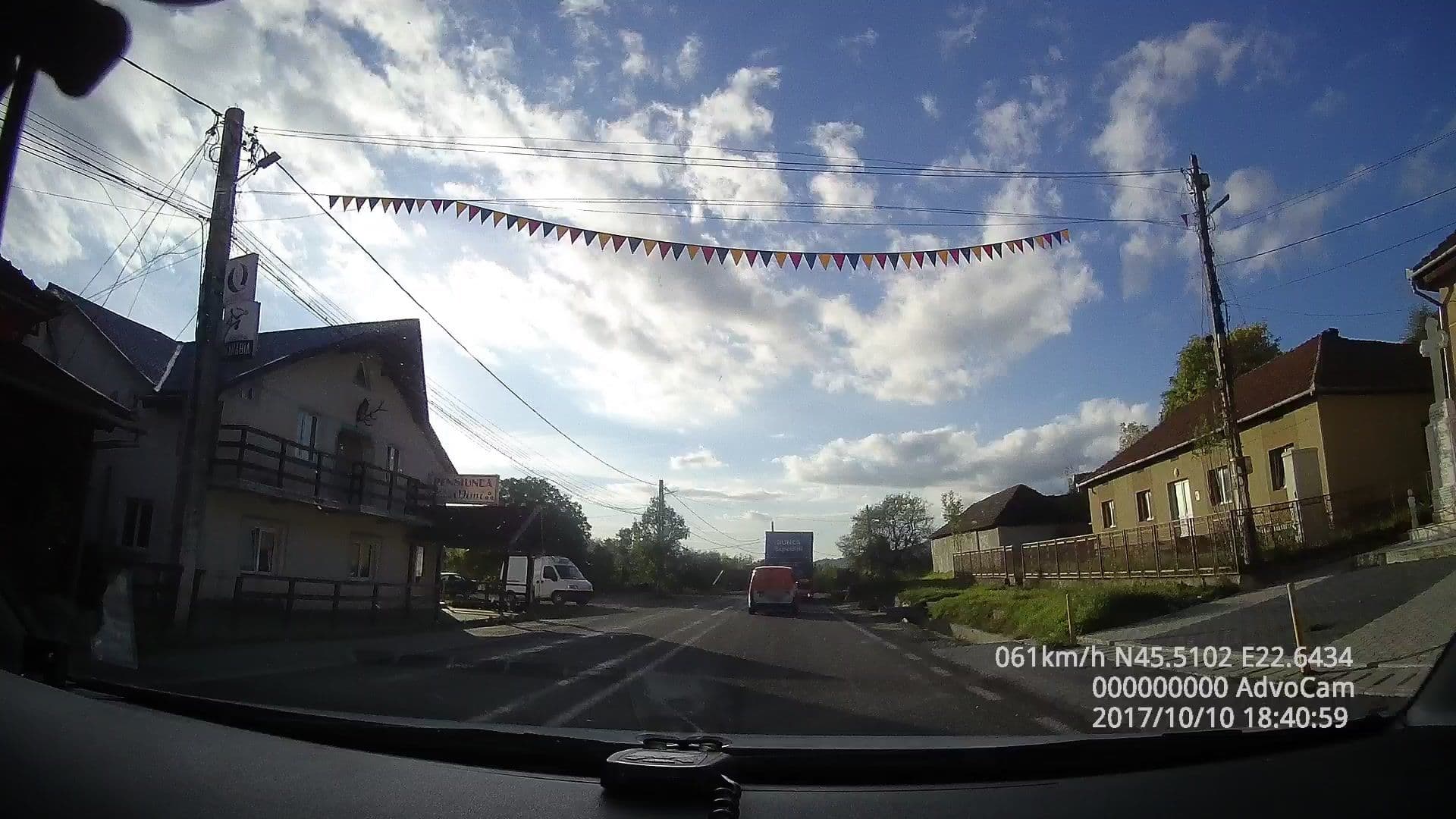 Street view near Pensiunea Mimi, Bucova — © tavi (CC BY-SA · Mapillary)