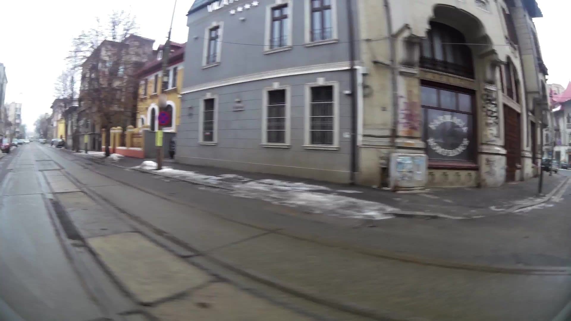 Street view near Vila Arte, Bucharest