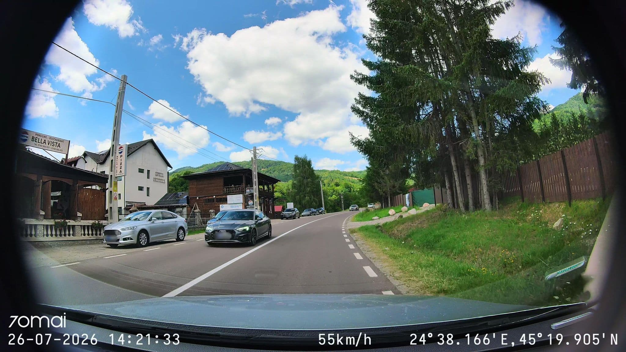 Street view near Pensiune Bella Vista, Arefu — © doriel (CC BY-SA · Mapillary)