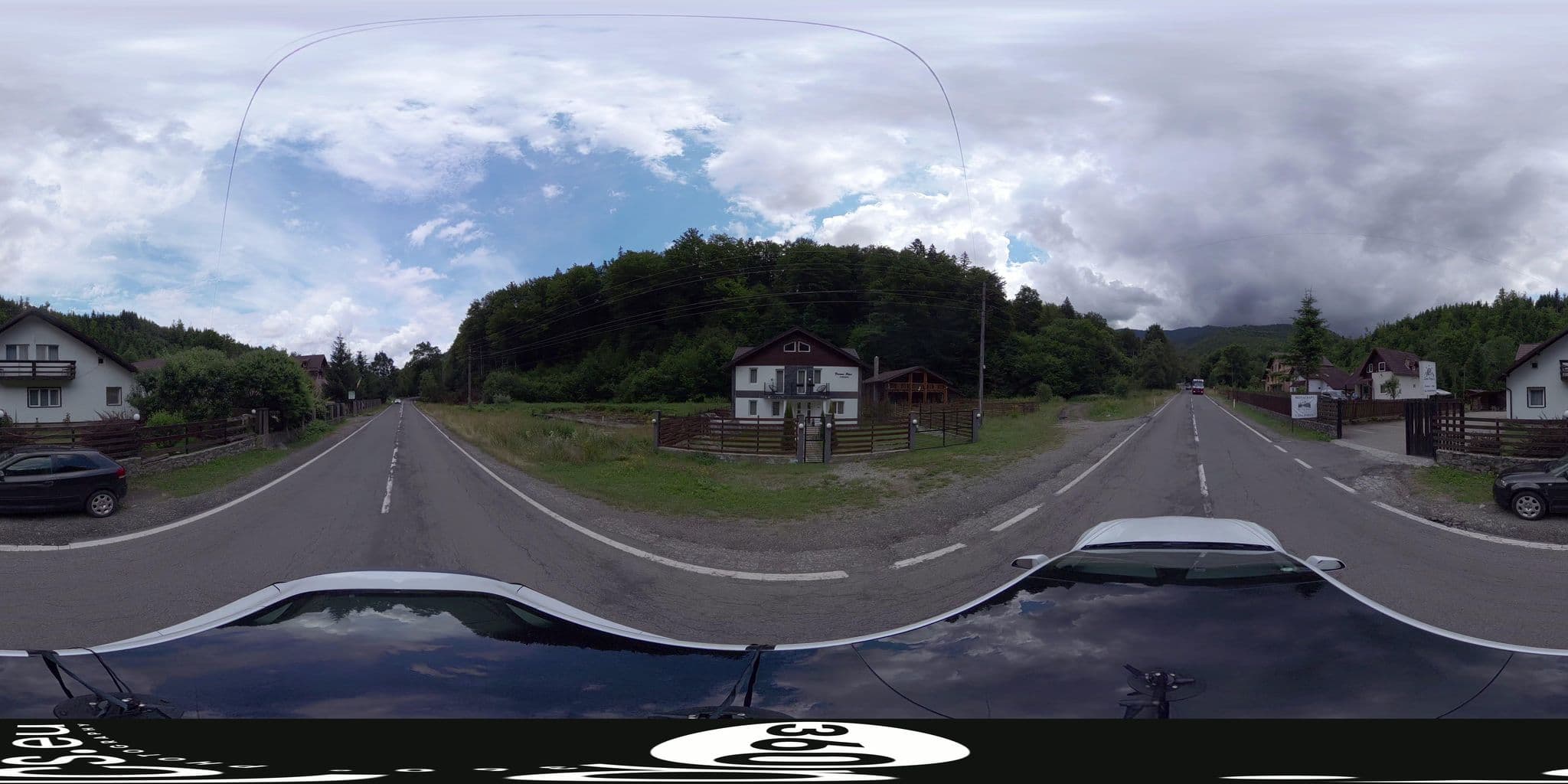 Street view near Casa Popa’s, Cârţişoara — © jipx (CC BY-SA · Mapillary)