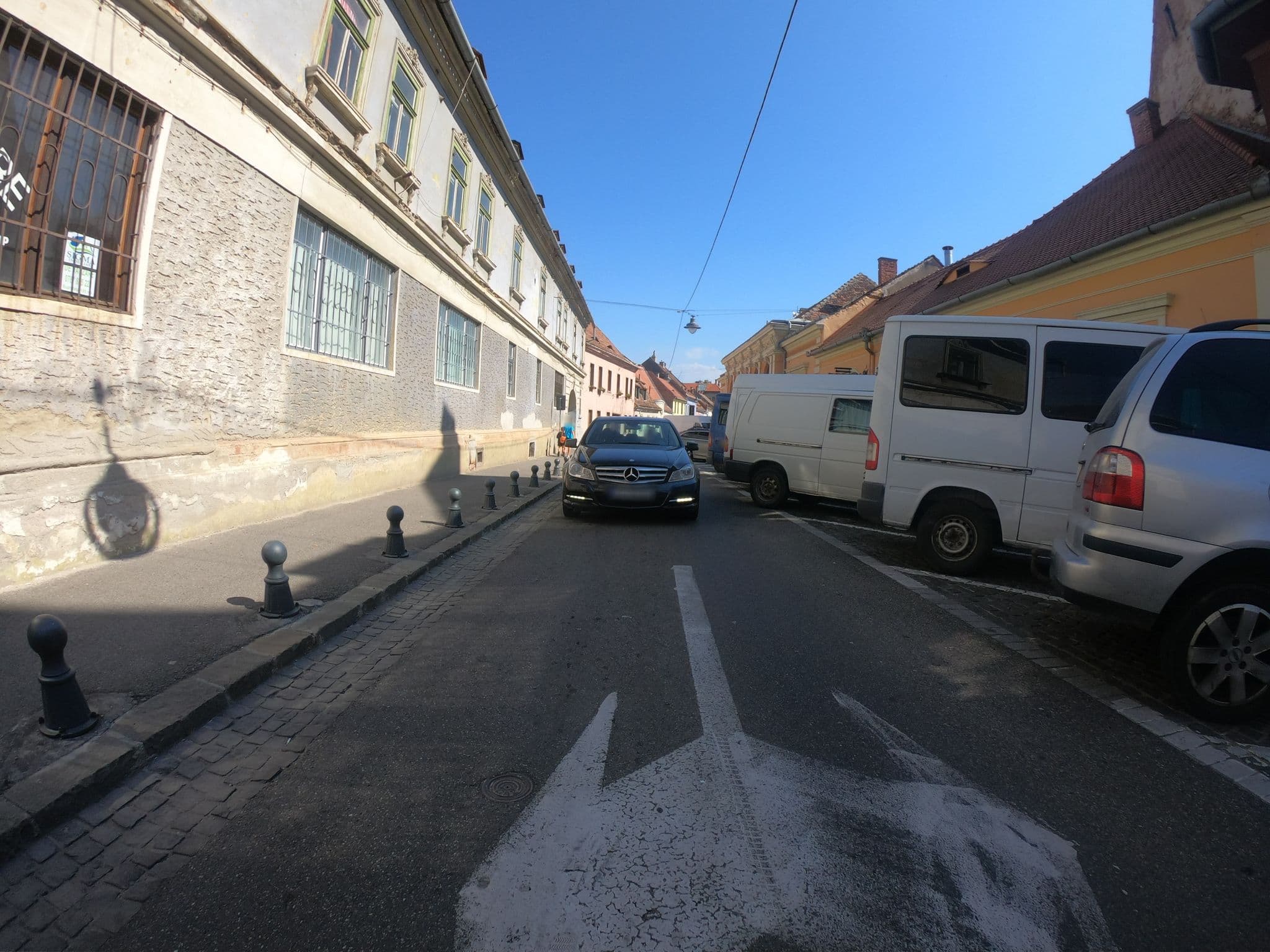 Street view near Levoslav House, Sibiu — © eneerhut (CC BY-SA · Mapillary)