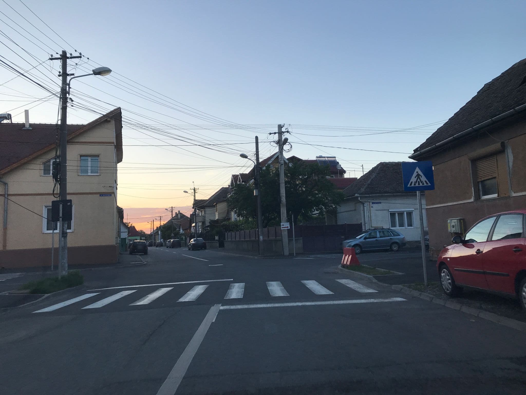 Street view near pensiunea Atia, Sibiu — © magnumns (CC BY-SA · Mapillary)