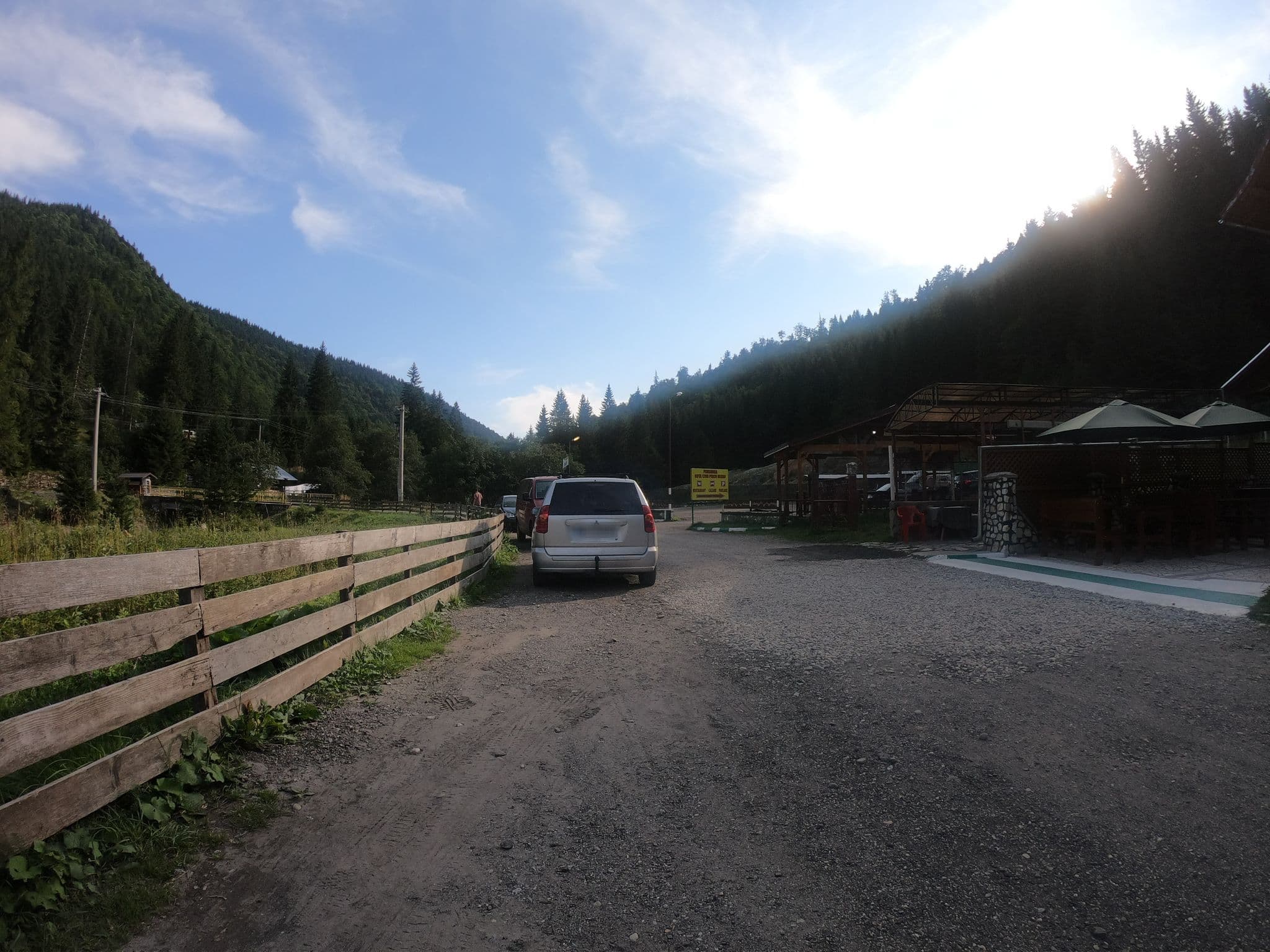 Street view near Hotel Siesta, Cârţişoara — © eneerhut (CC BY-SA · Mapillary)