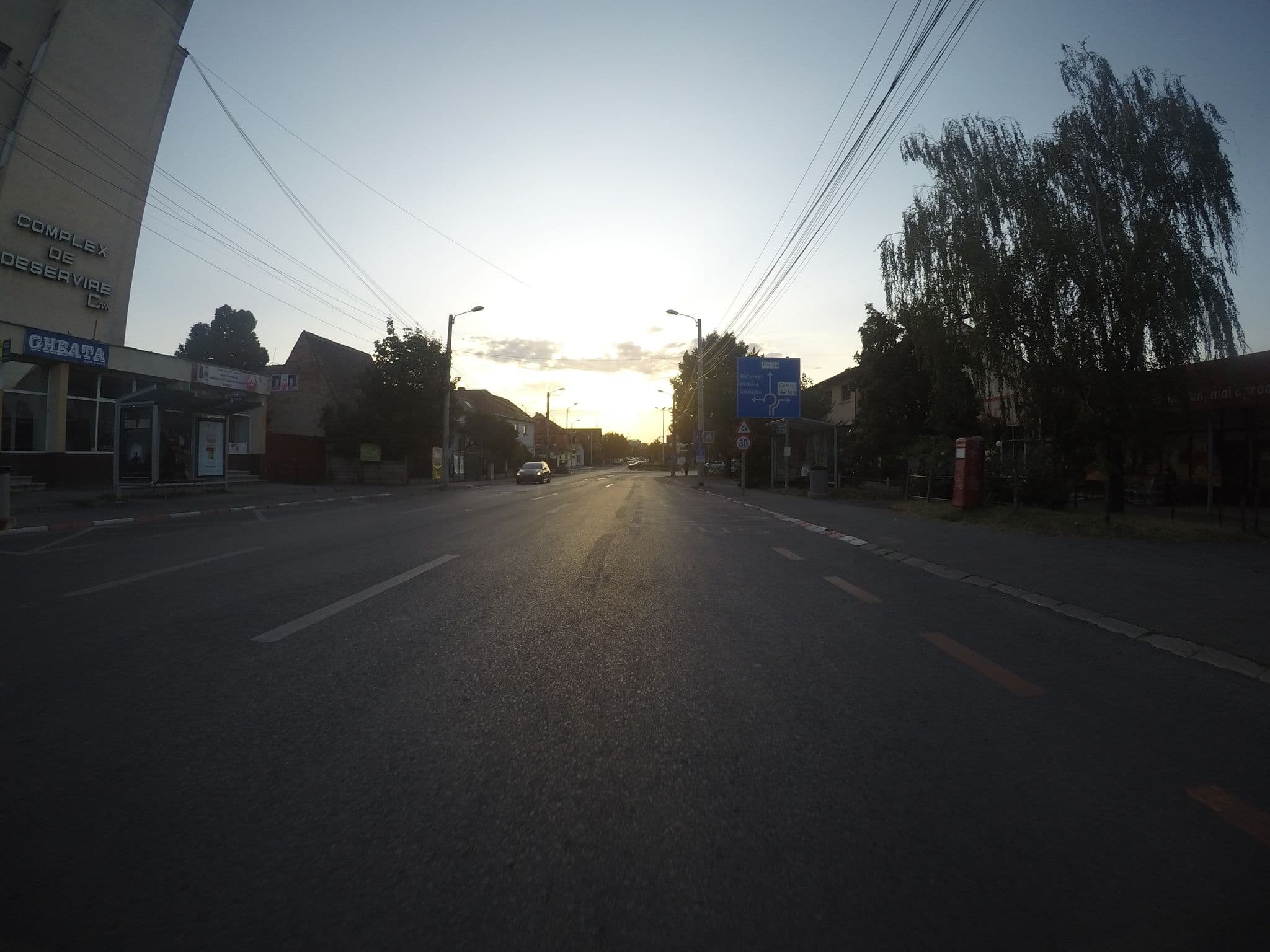 Street view near Hotel/Restaurant Sonne, Sibiu — © chrisbeddow (CC BY-SA · Mapillary)