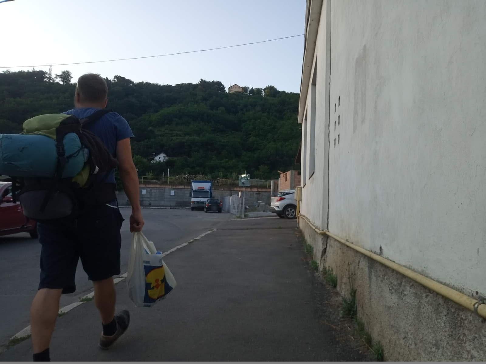 Street view near Pensiunea Baron, Sighișoara — © grozsa11 (CC BY-SA · Mapillary)