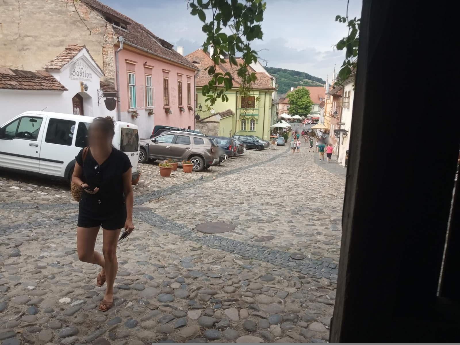 Street view near Casa Morar, Sighișoara — © grozsa11 (CC BY-SA · Mapillary)