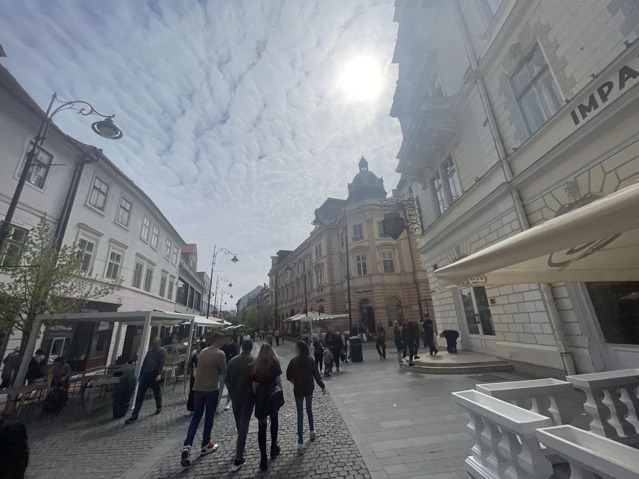 Street view near Studio Piata Mare, Sibiu — © trojalexe (CC BY-SA · Mapillary)